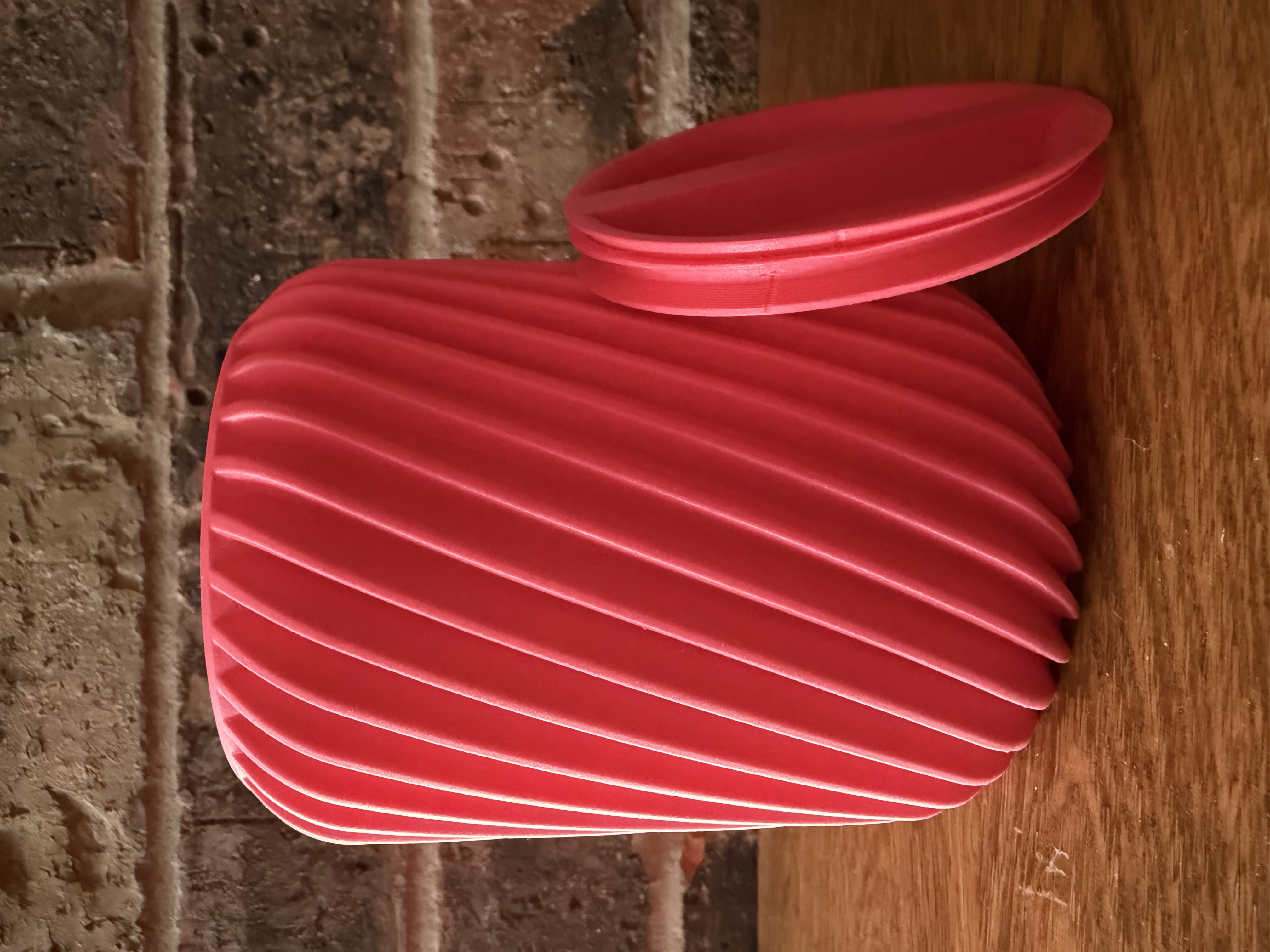 Ridged Storage Container