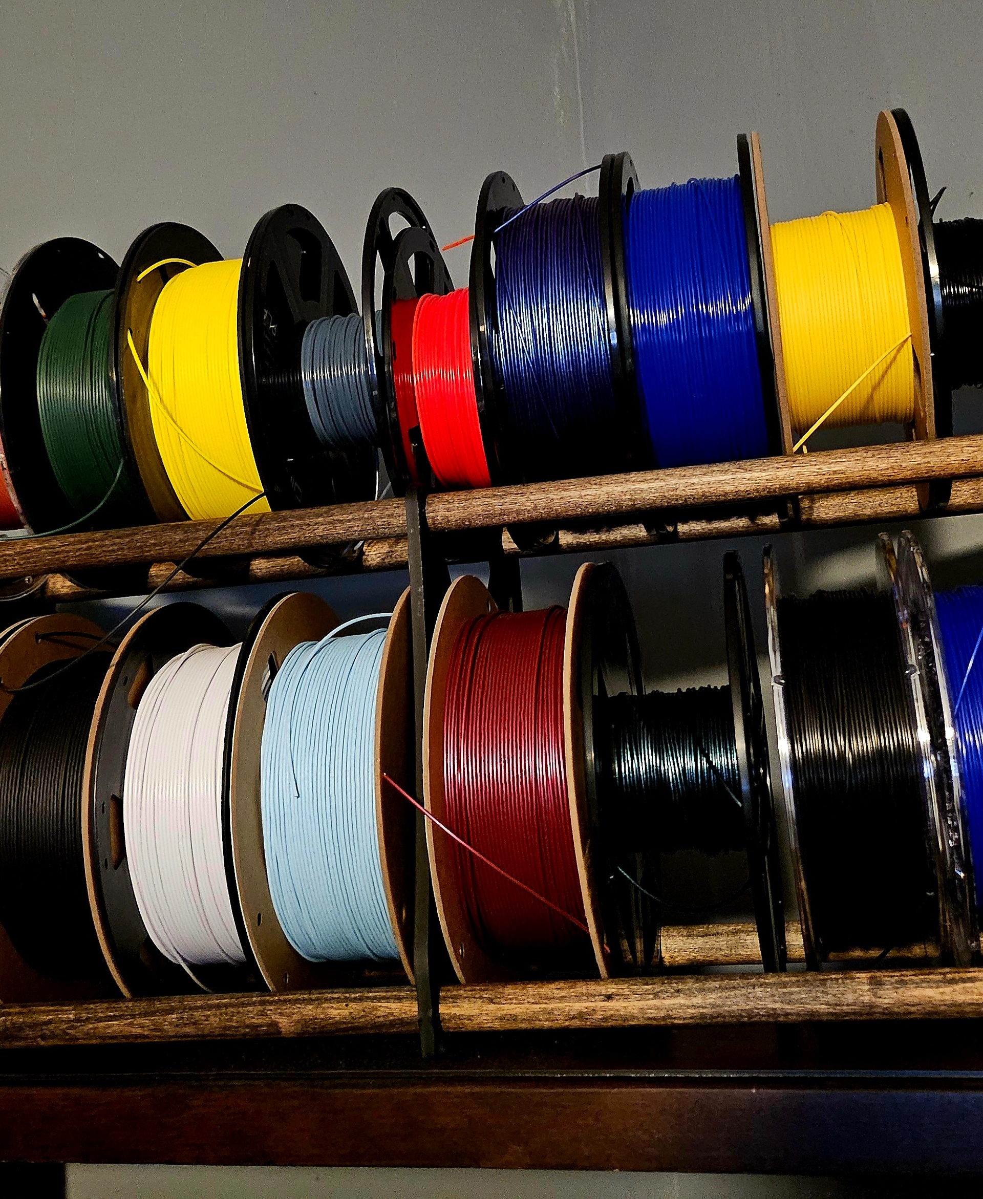 RepRack: Open Source Spool Holder And Storage System by Repkord Shared by  Sneaker - MakerWorld