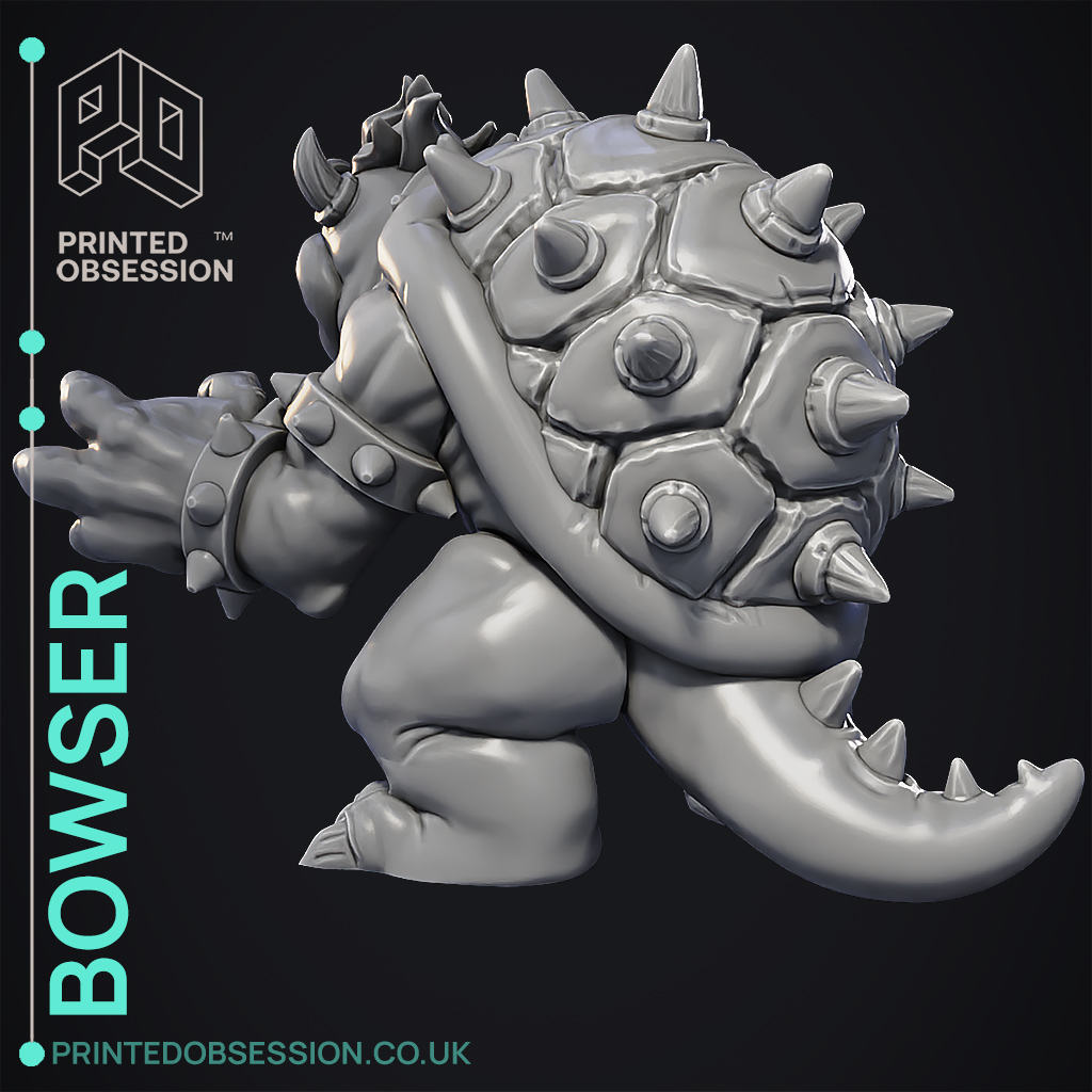 BOWSER - THE SUPER MARIO BROS MOVIE 3D model 3D printable