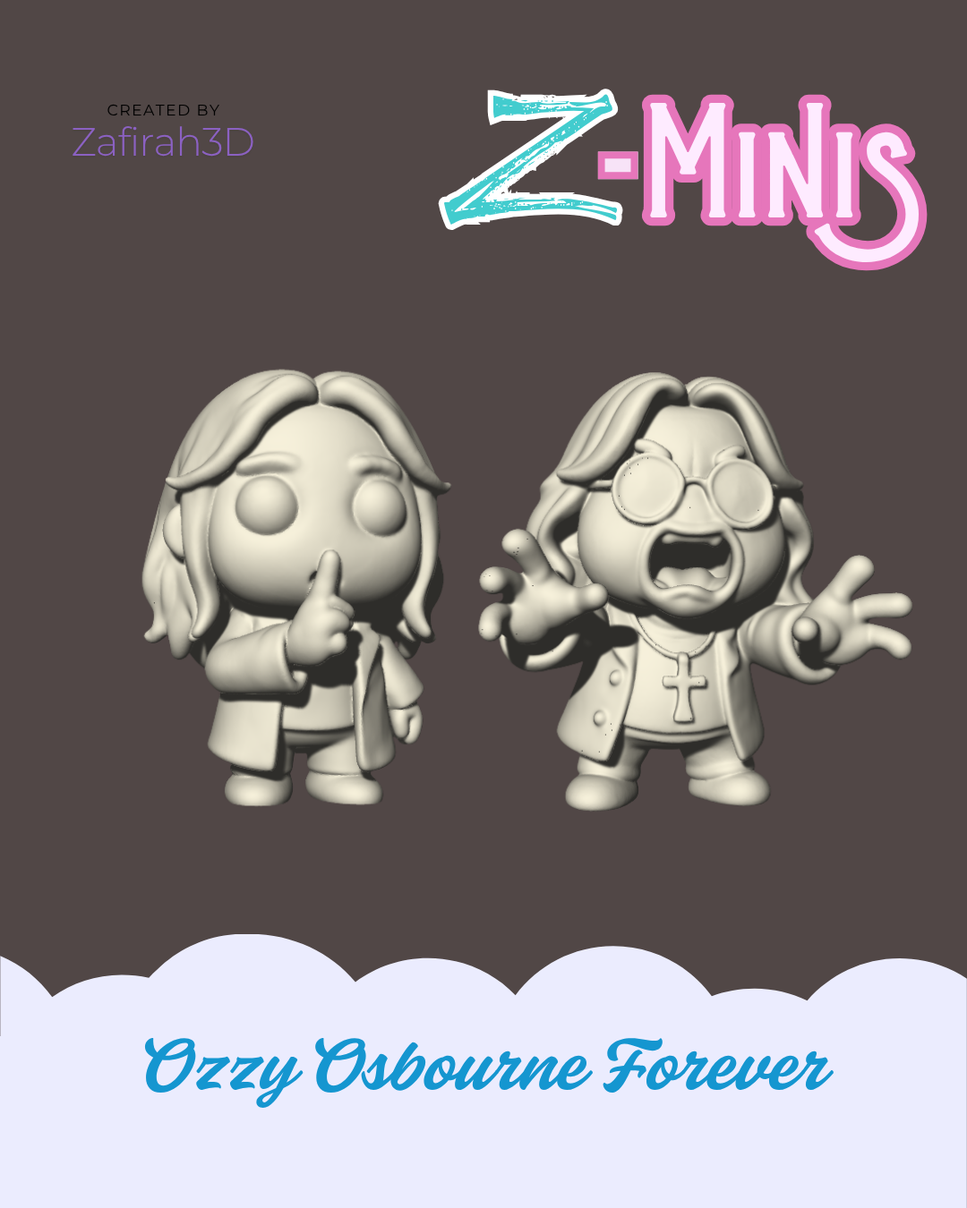 OZZY FOREVER 3D STL Model