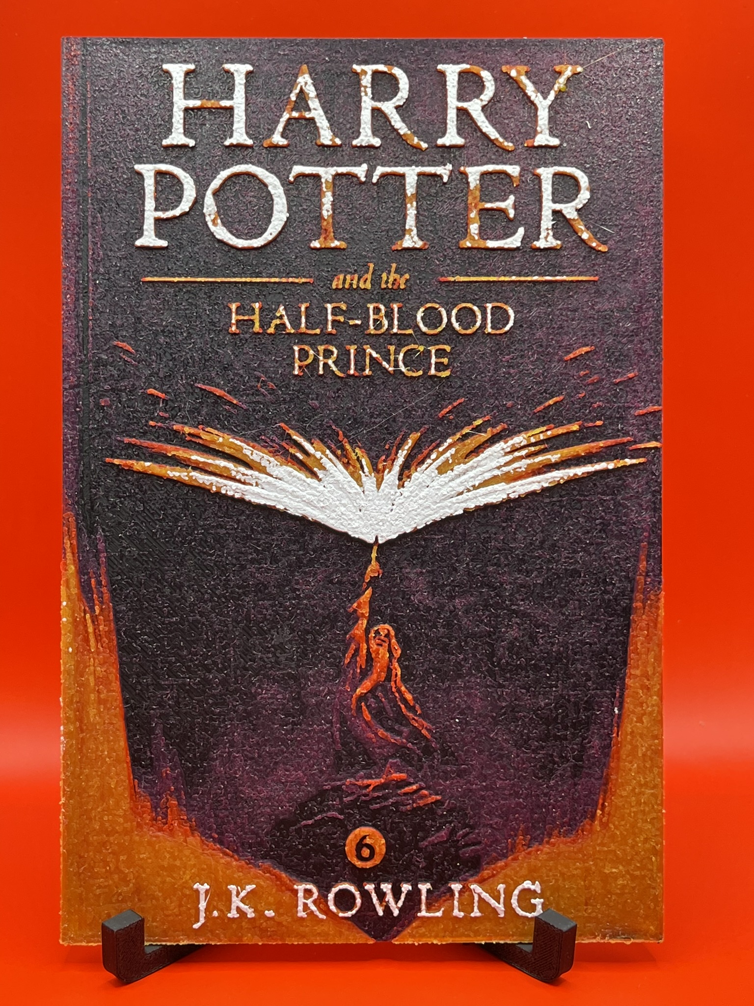 Harry Potter and the Half-Blood Prince HueForge Book Cover Fan Art