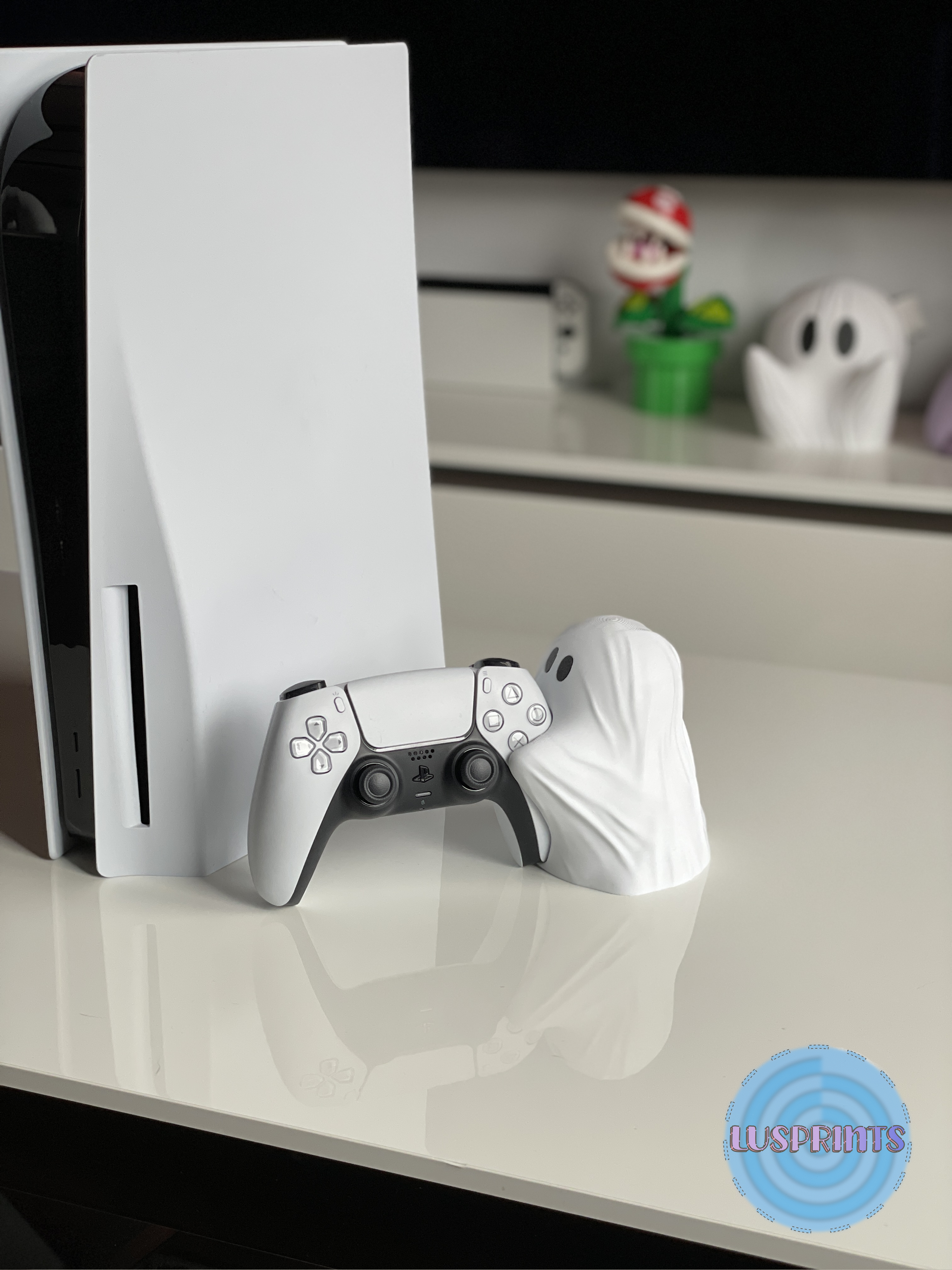 PlayStation 5 Controller Buddy 3D STL Model — view 3