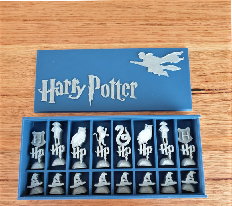 Harry Potter Wizard Chess Set - 3D on Behance