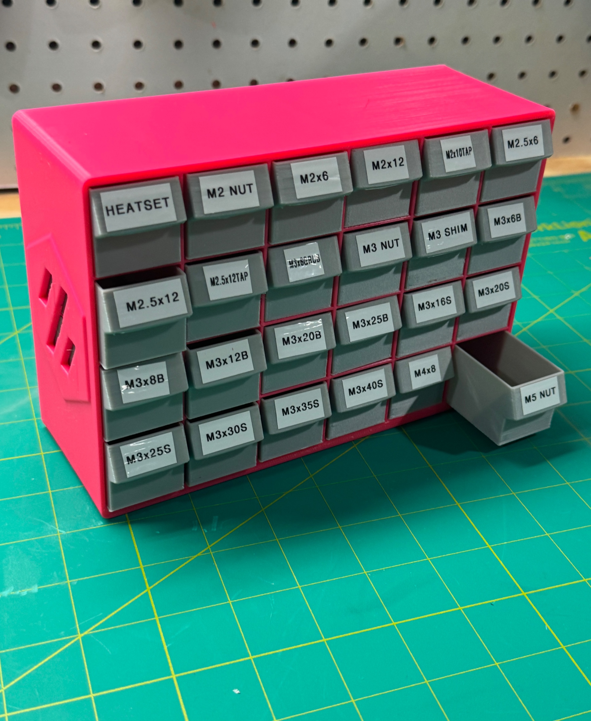 Voron Hardware Organizer EXTENDED REMIX - 3D model by Minesweep on