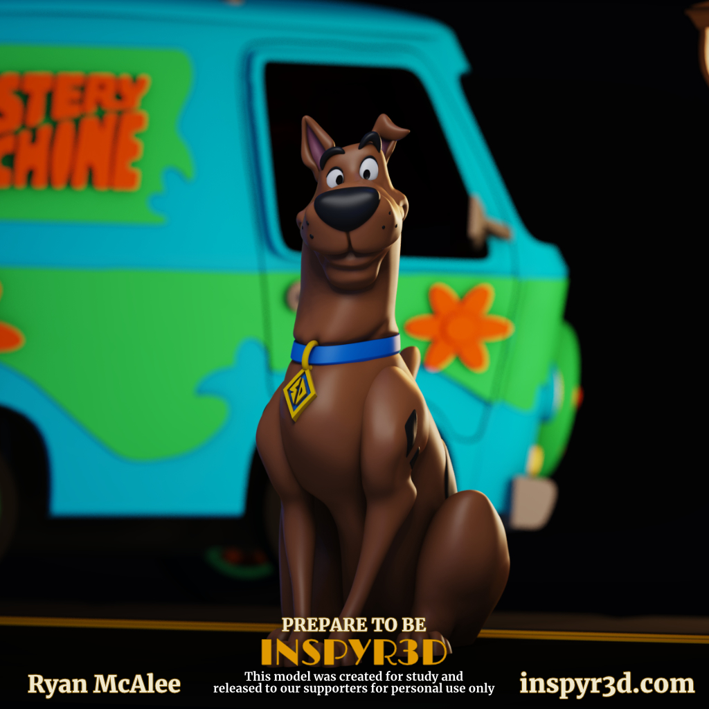 Scooby Doo! - Support-less - 3D model by PixelandPlastic on Thangs