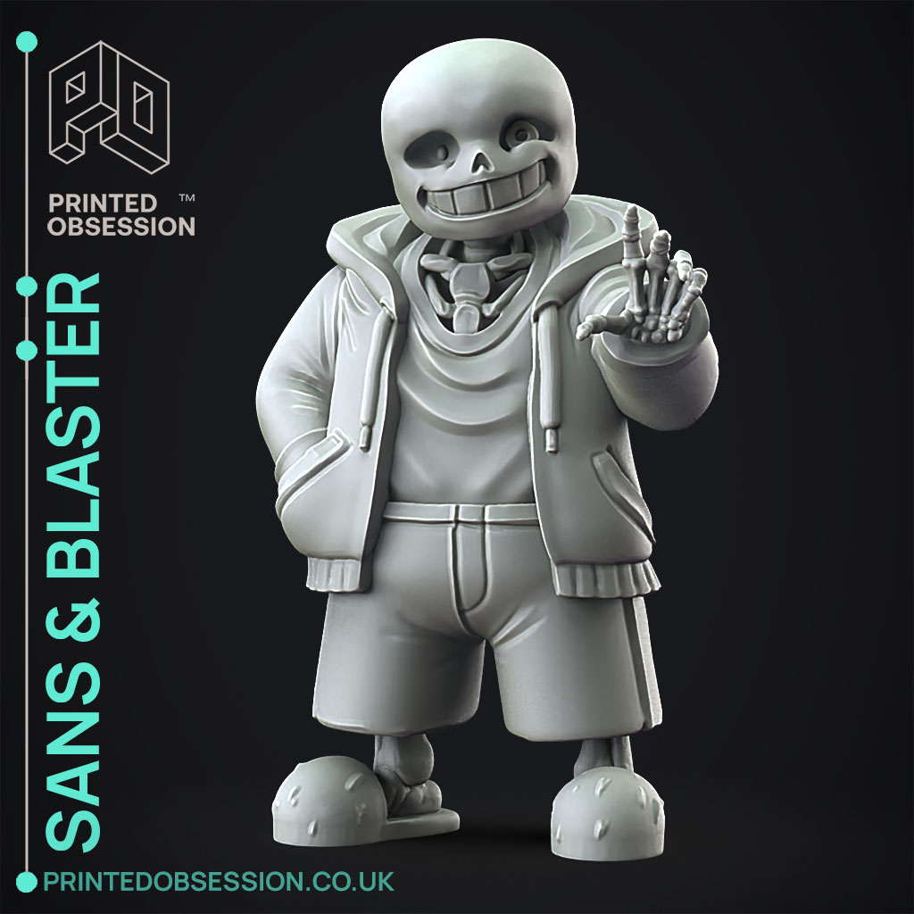 Sans Undertale Character 3D model 3D printable