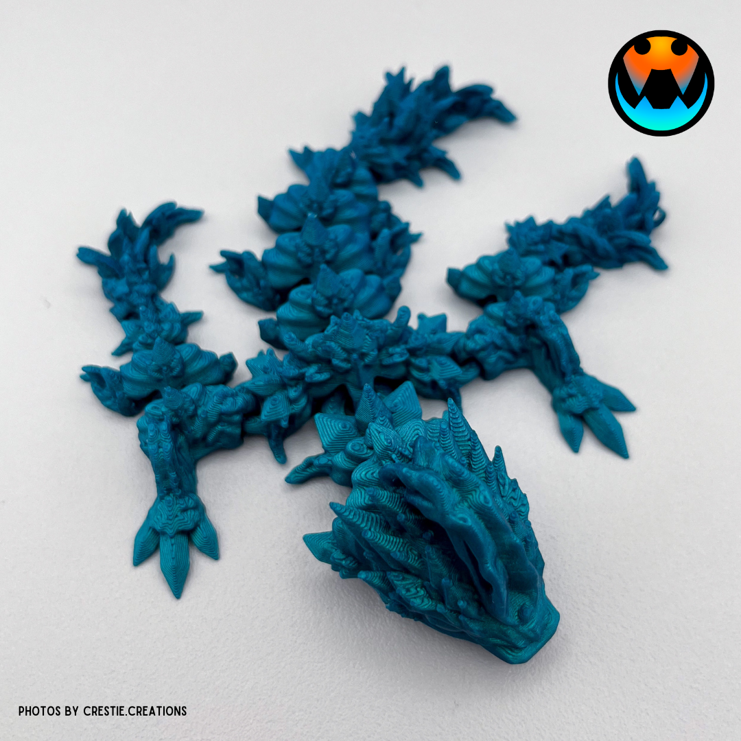 Jellyfish Tadling, 3D printed in Wentzville MO