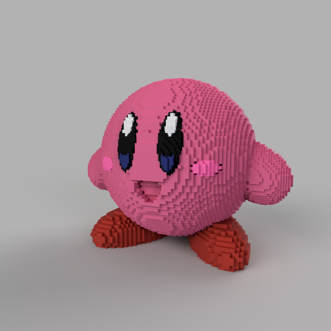 kirby pixel