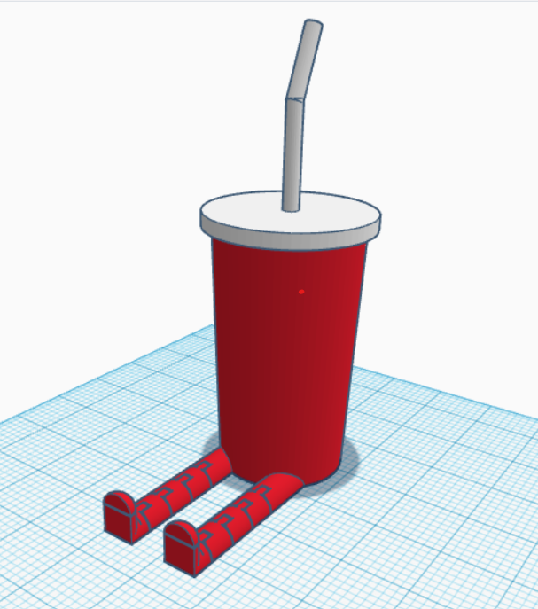 Soft drink cup 3D model