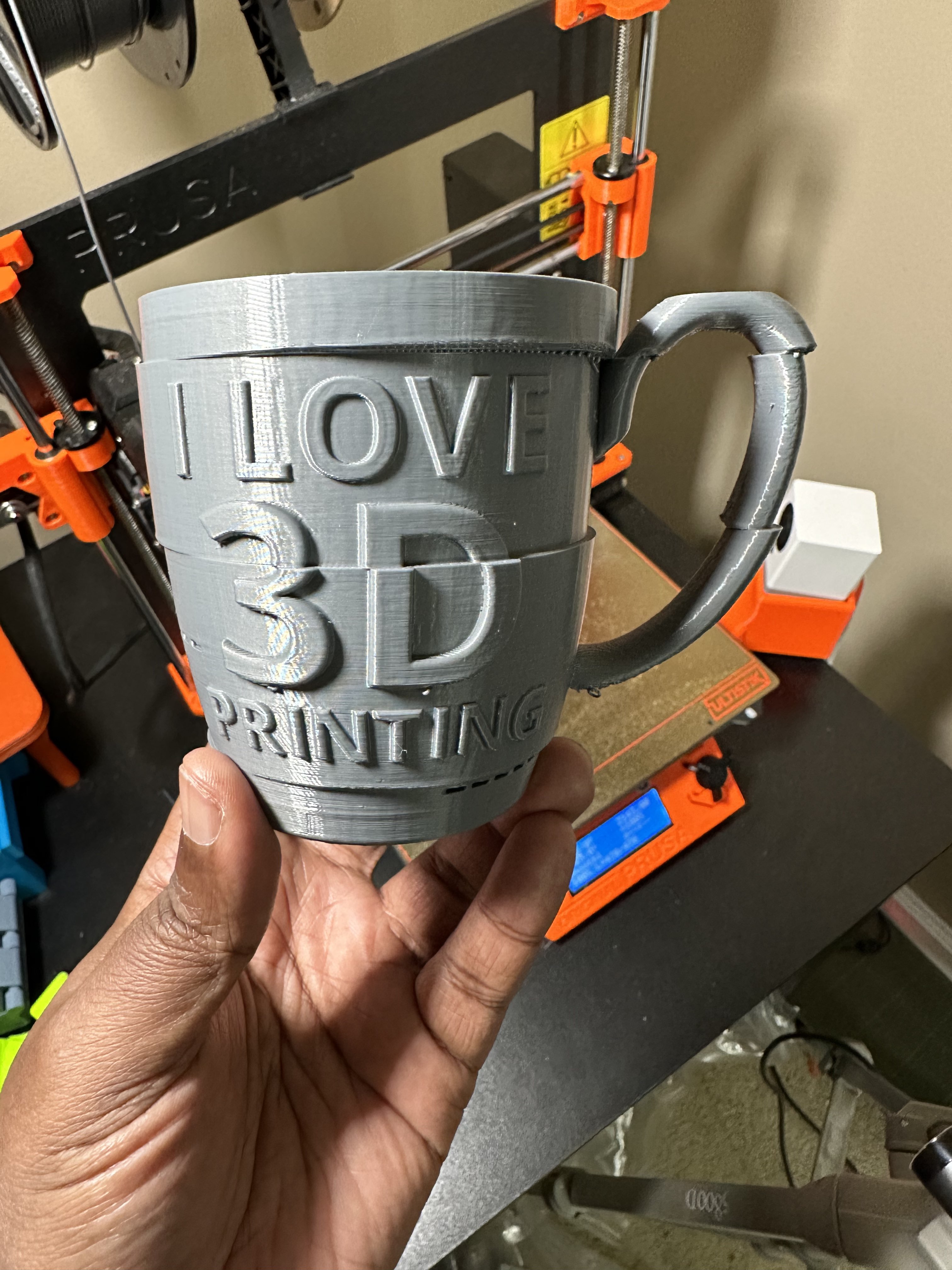 galop lidelse Grund I Love 3D Printing Gag Gift Mug - 3D model by DaveMakesStuff on Thangs