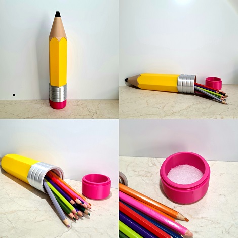 Planetary Pencil Container - 3D model by 3dprintingworld on Thangs