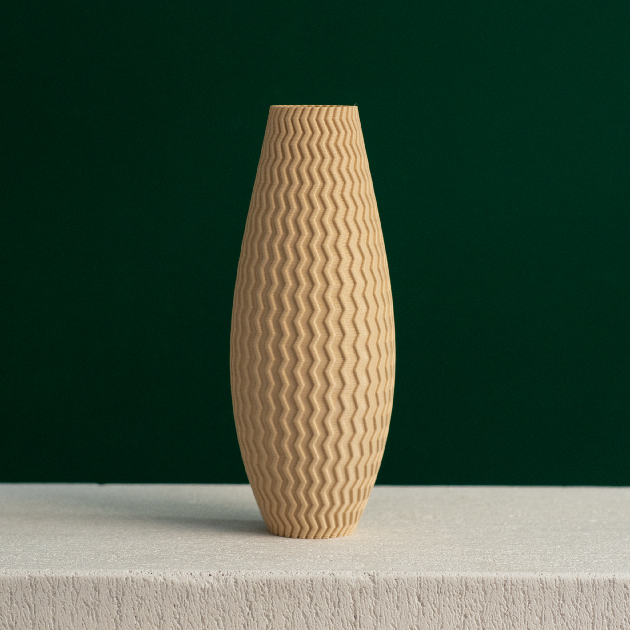 Conical Zigzag Vase (vase mode) - 3D model by Slimprint on Thangs