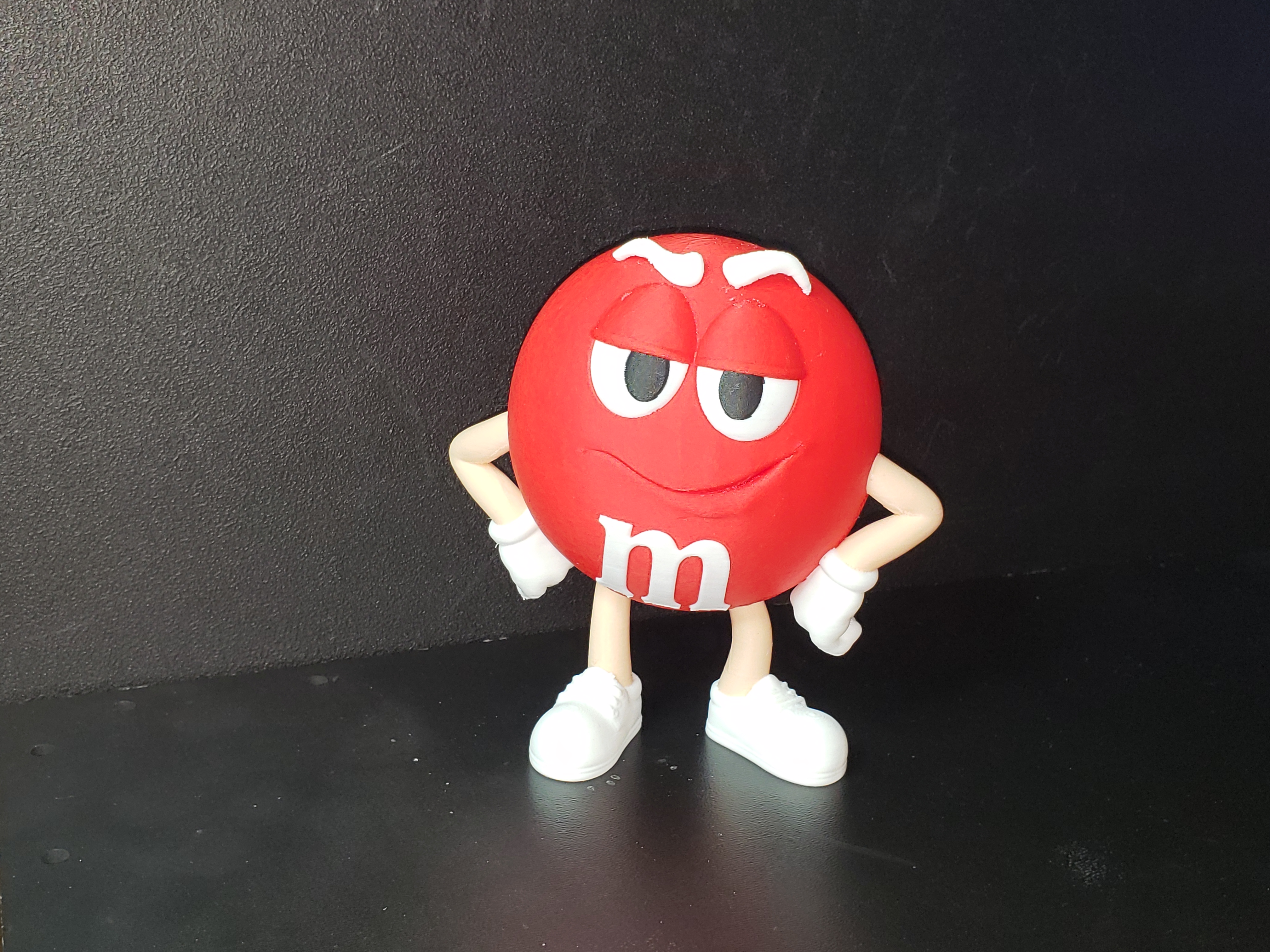 Yellow M&M Mascot (Shy) - 3D model by ChelsCCT