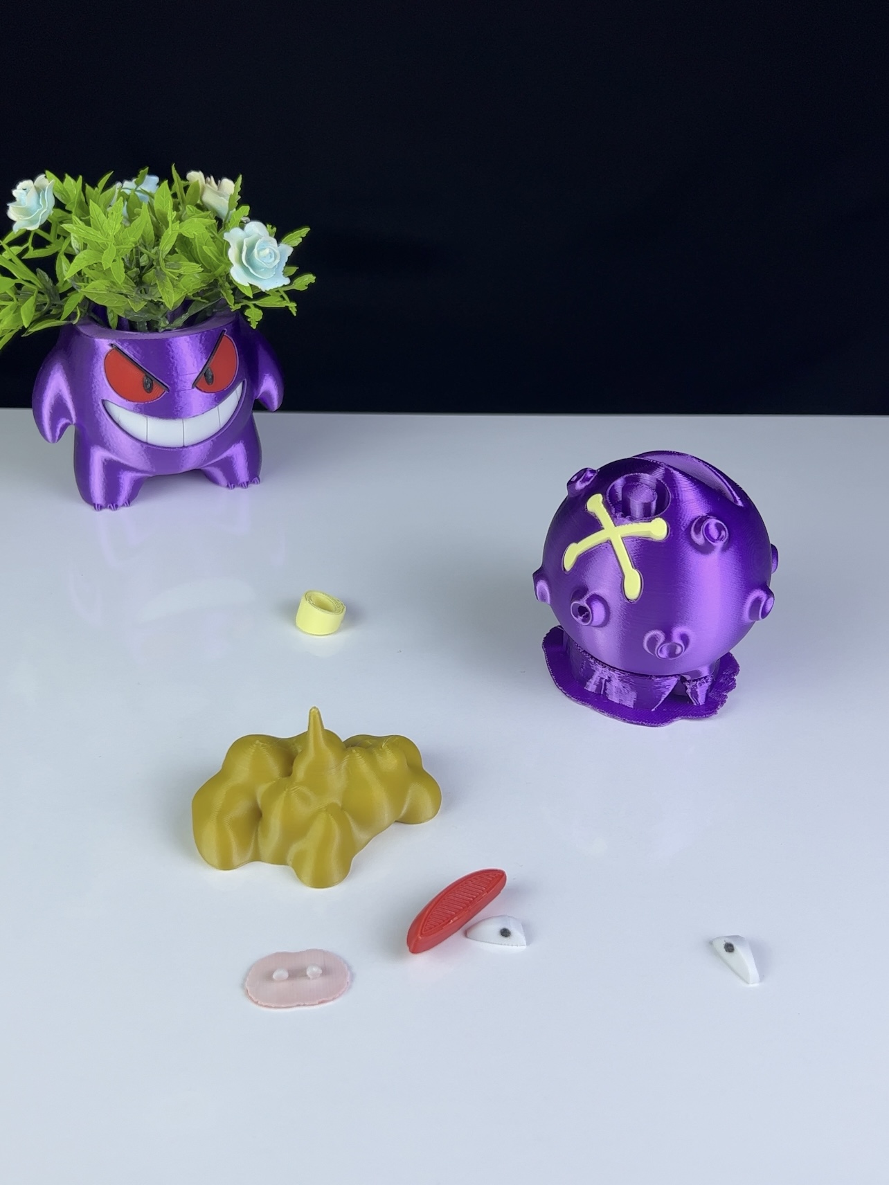 3D file James, Koffing and Meowth - presupported 🚀・3D printing