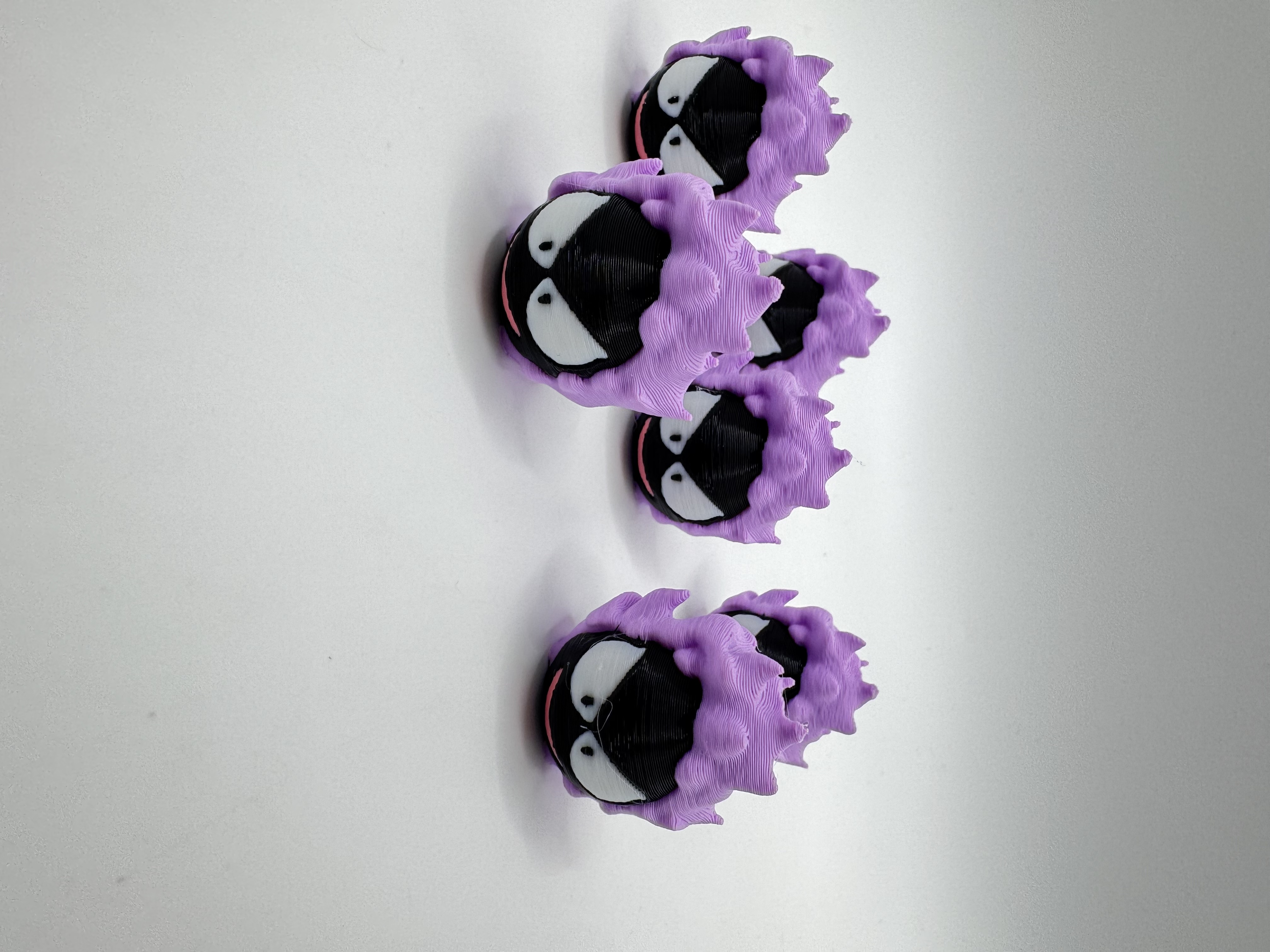 Gastly (Nosupport, 3mf included) 3D Model