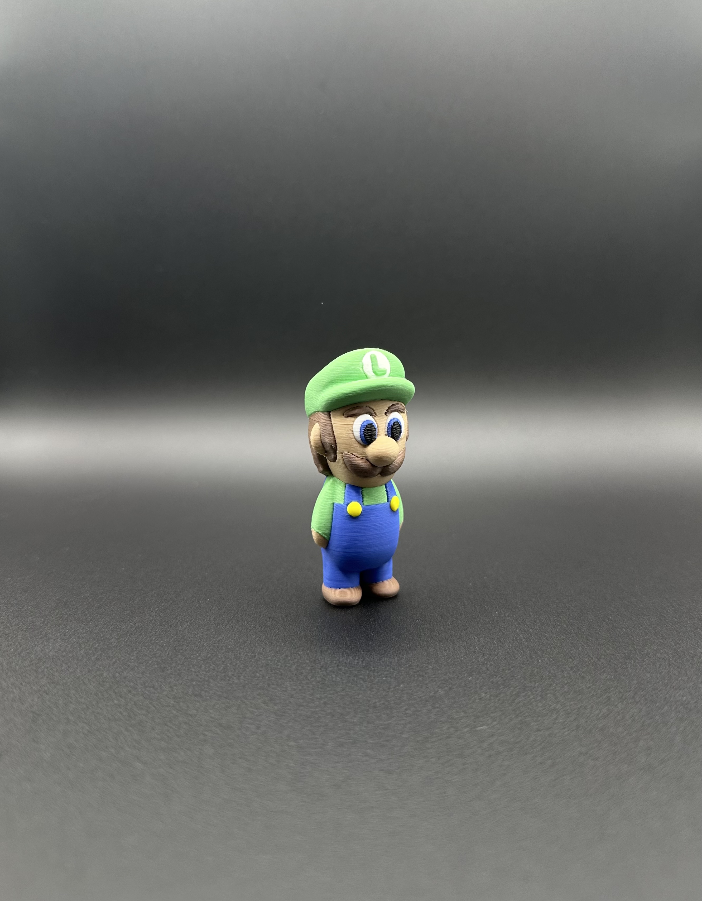 Chibi Luigi 3D STL Model — view 3
