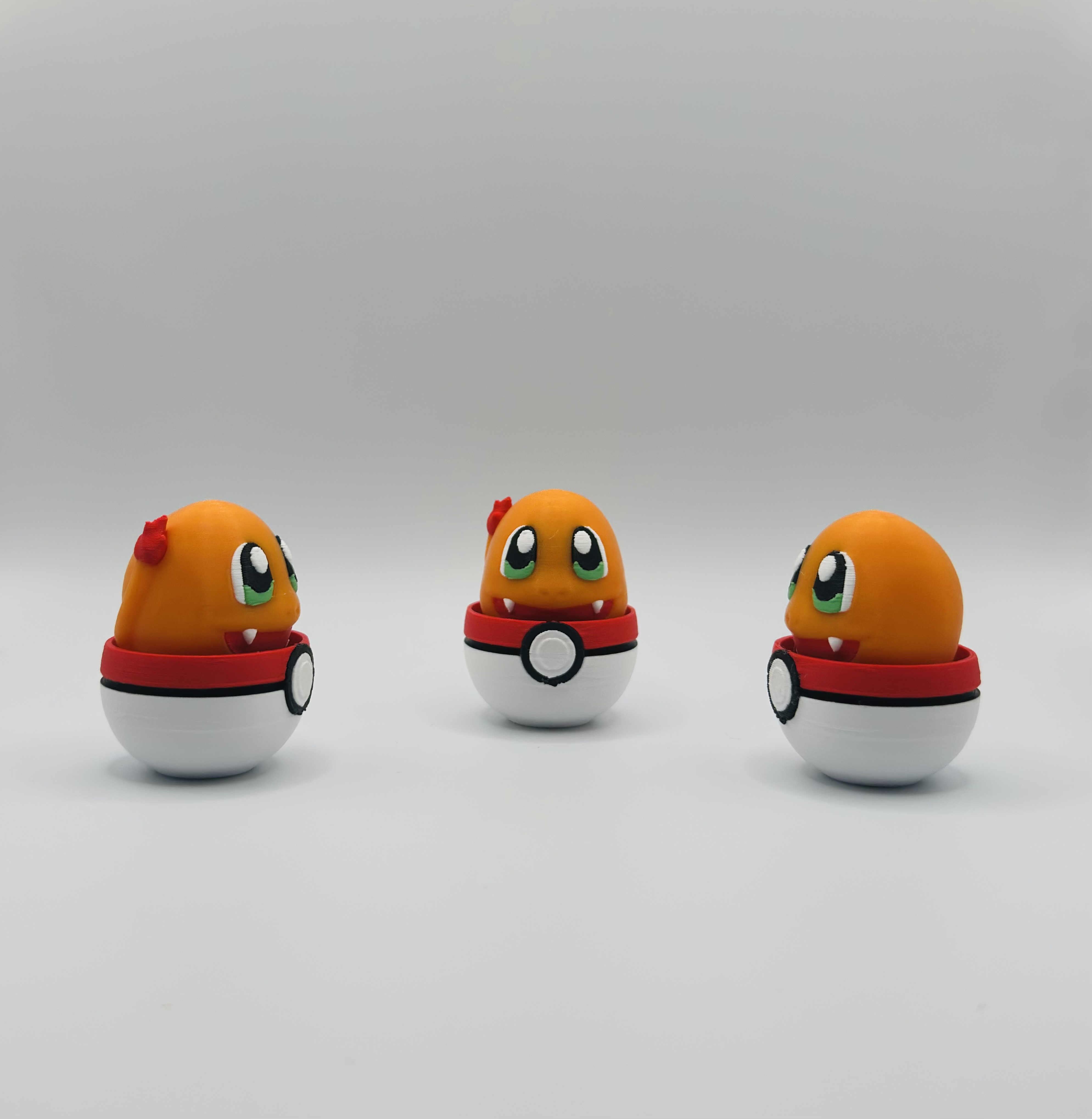 Charmander Clicker 3D STL Model — view 2
