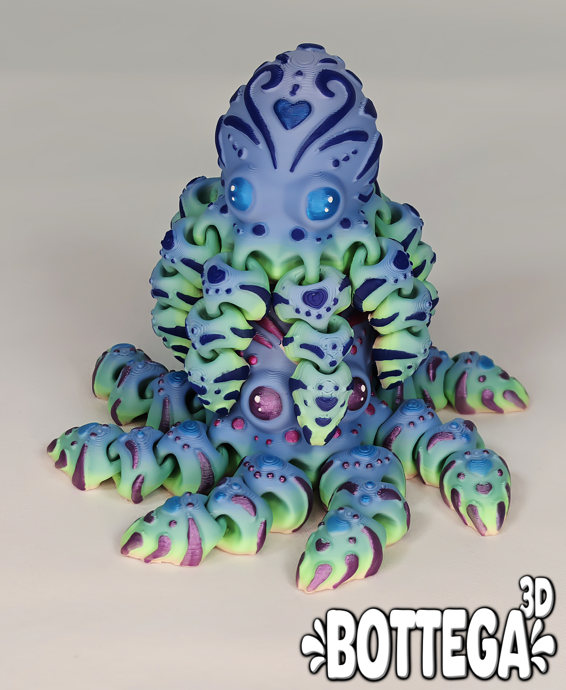 SPIRIT OCTOPUS FREE 3D STL Model — view 4