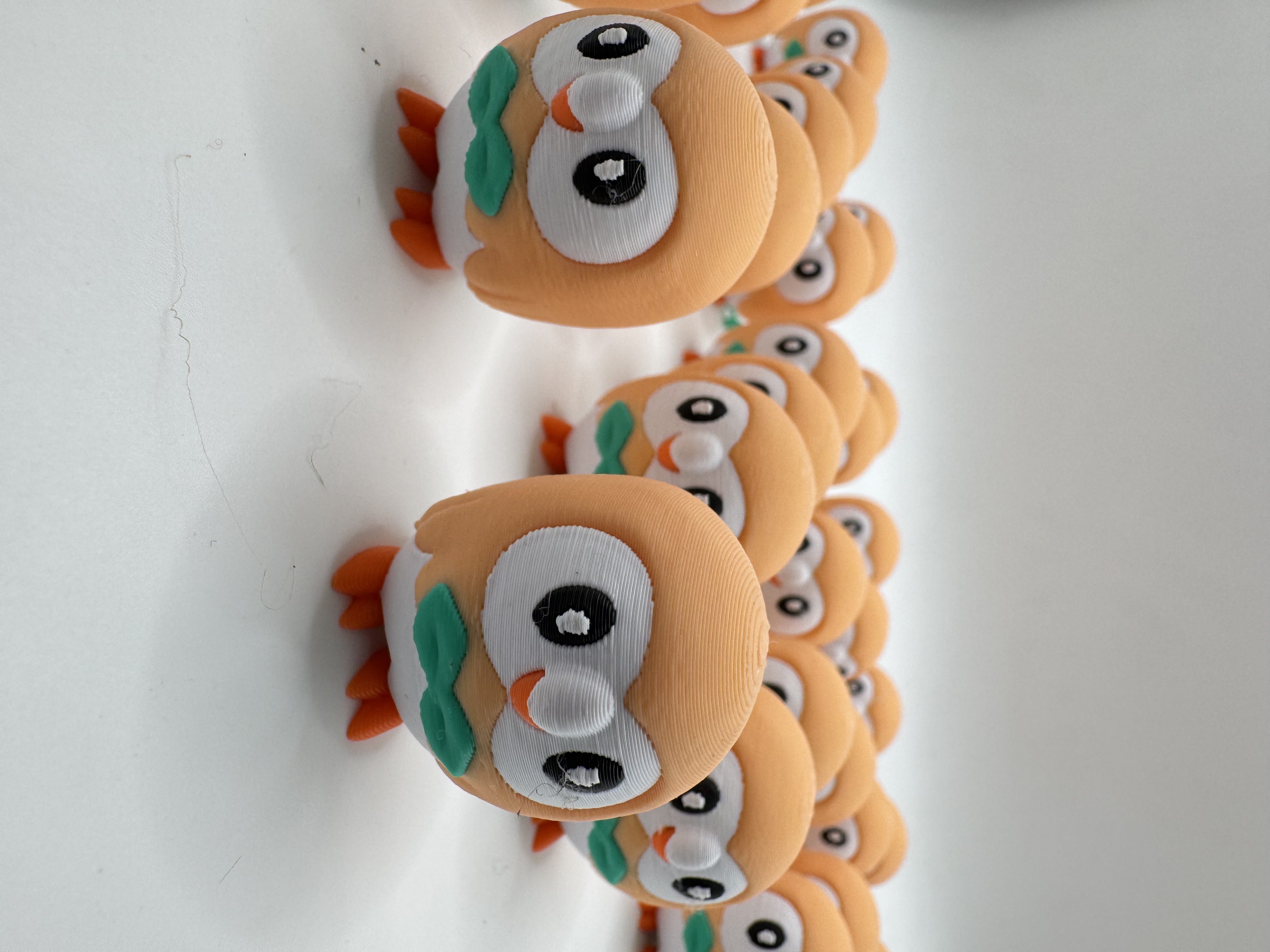 Rowlet (Nosupport, 3mf included) 3D STL Model — view 2