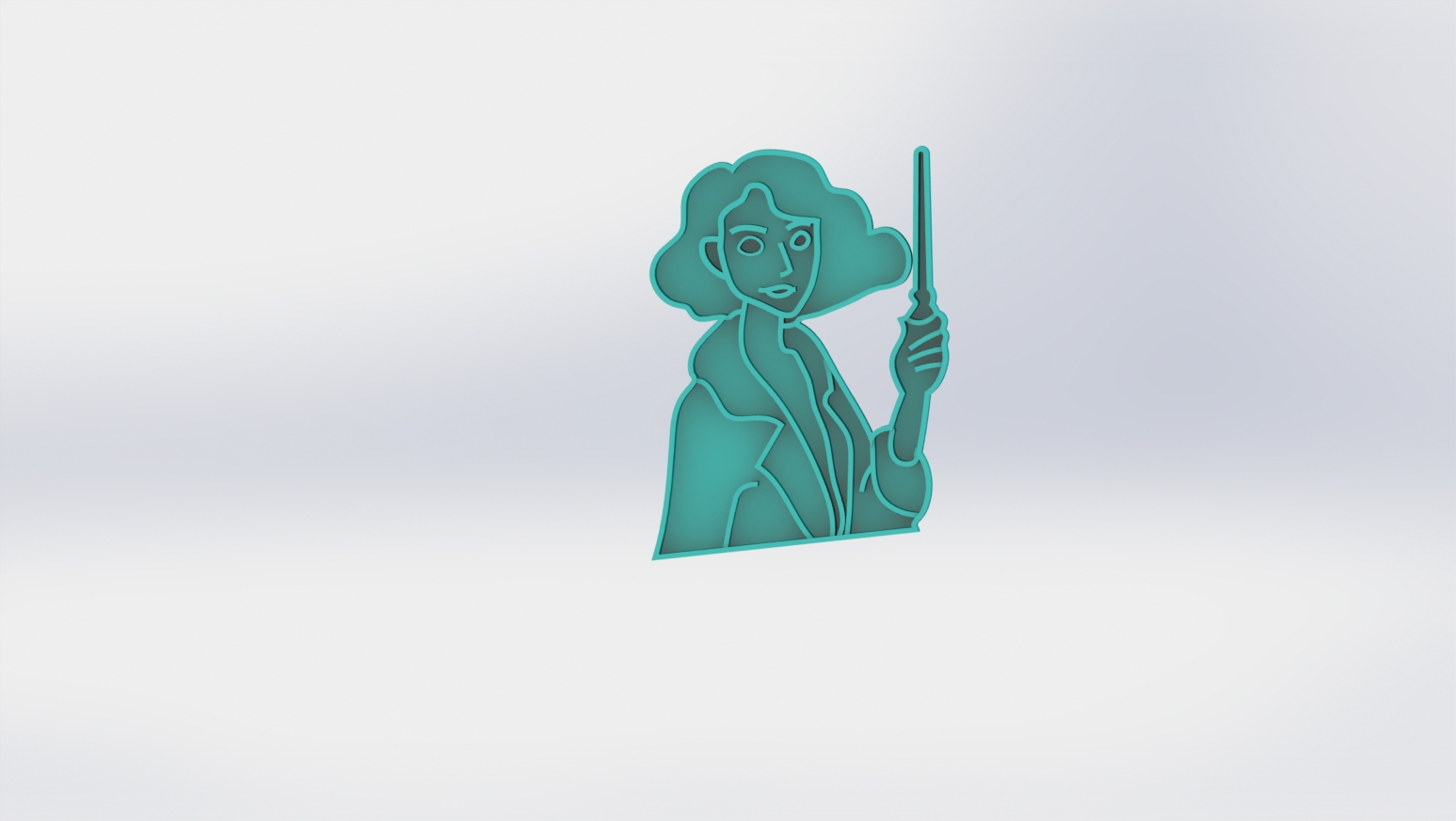 cookie cutter harry potter chibi pack set 3D model 3D printable