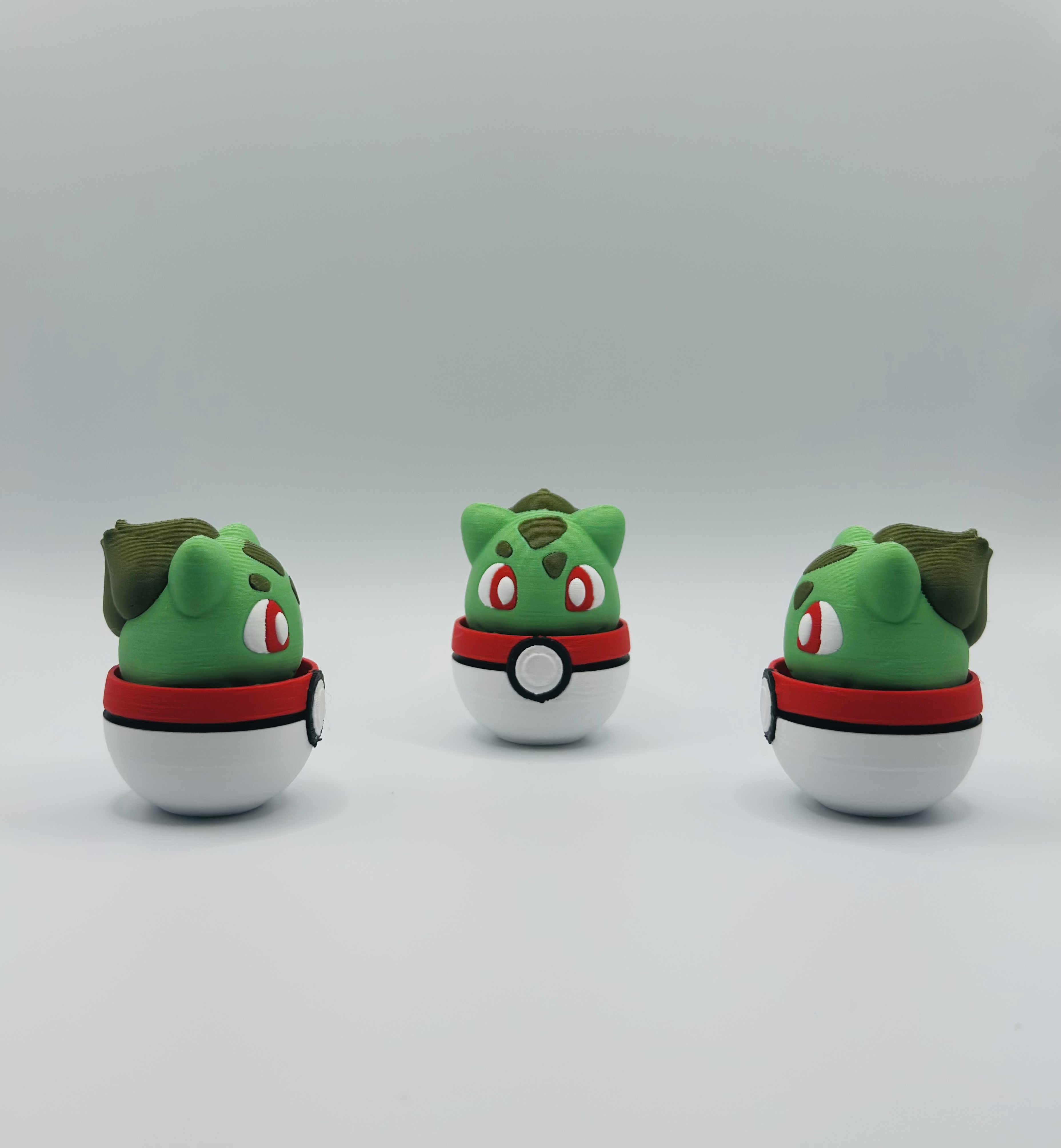 Bulbasaur Clicker – Fidget Toy 3D STL Model — view 2