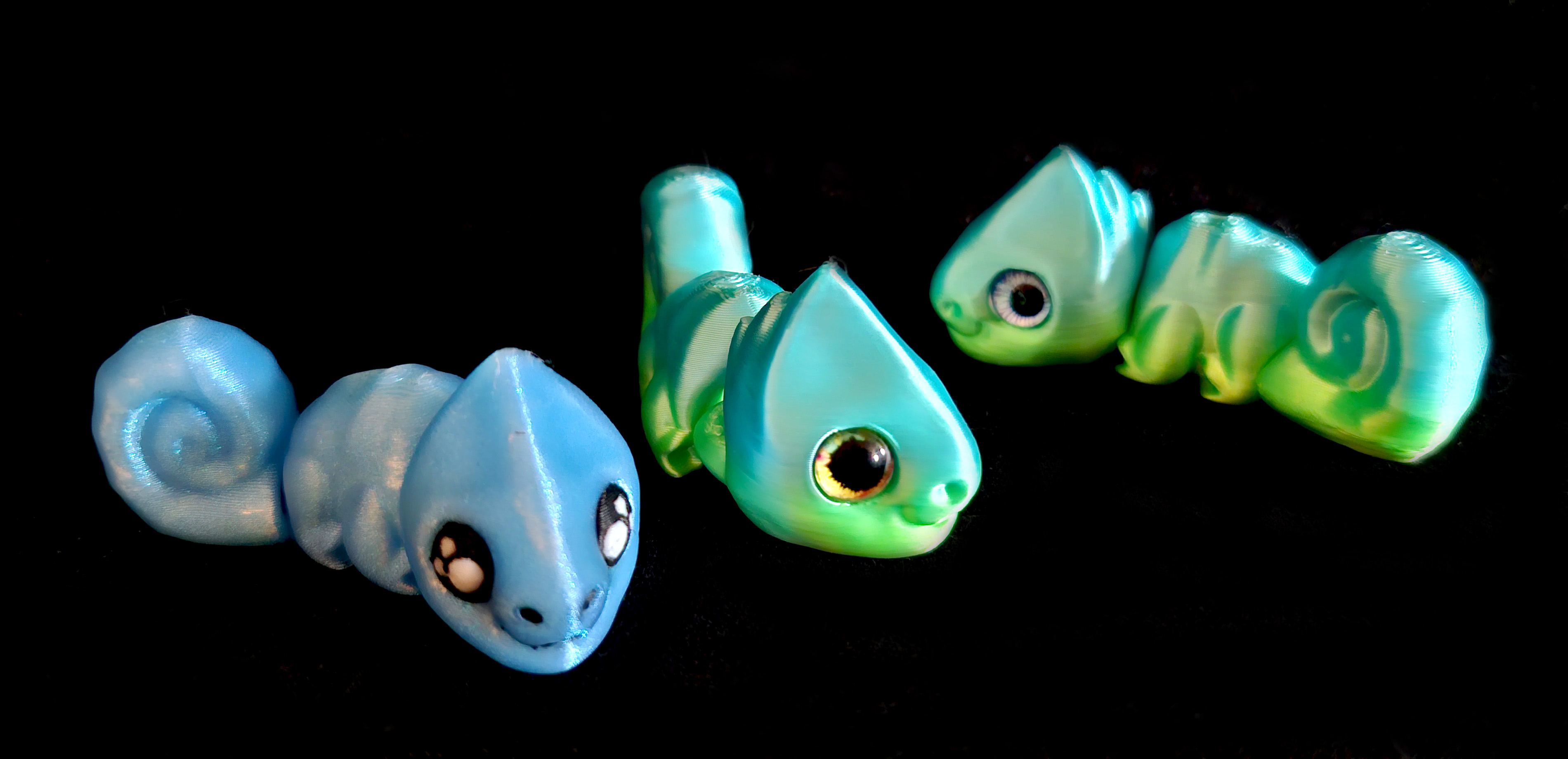 Chameleon Flexi (Commercial Use) 3D STL Model — view 4