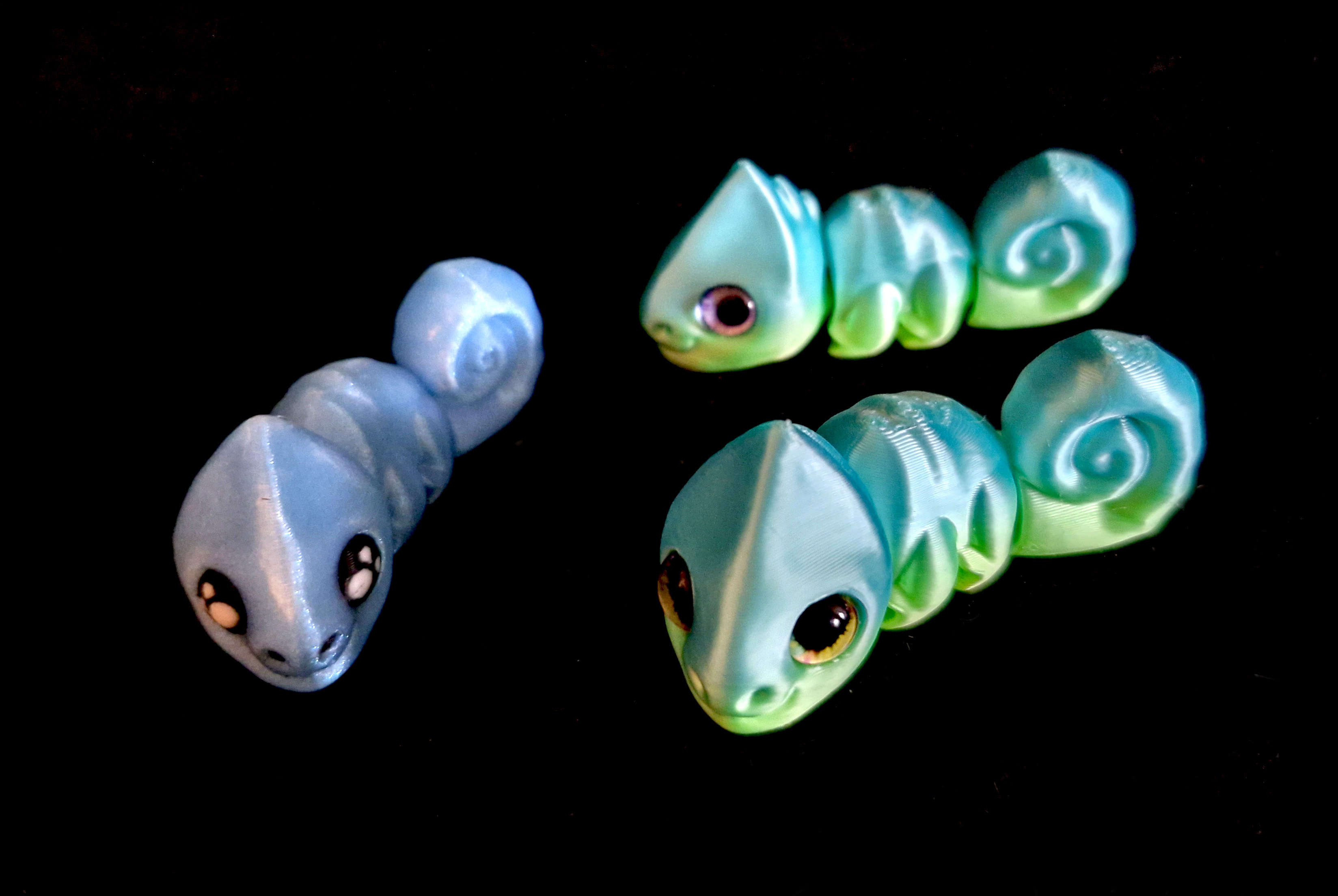 Chameleon Flexi (Commercial Use) 3D STL Model — view 3