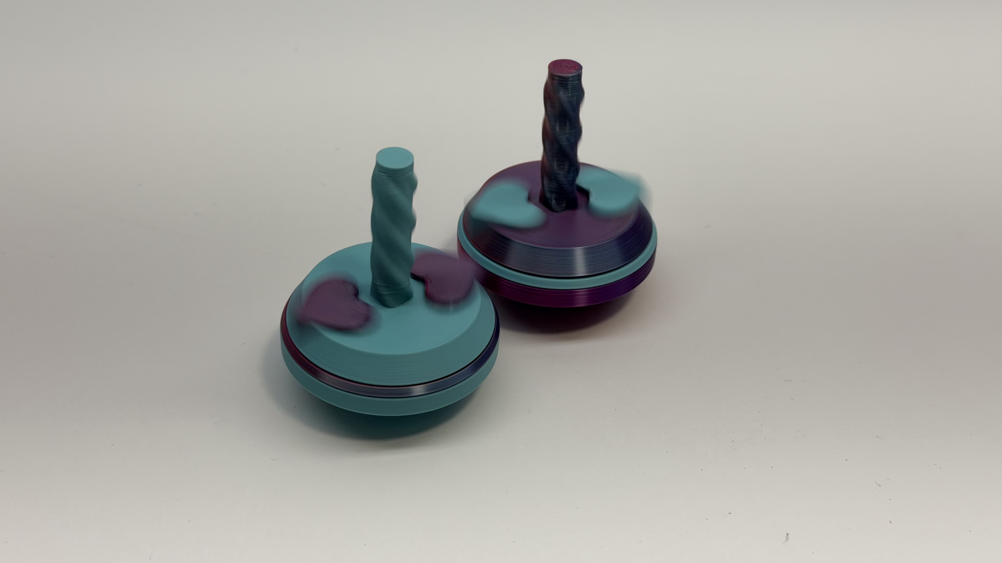Valentine’s Heart Spinning Top | Pocket-Sized | R7Makers 3D STL Model