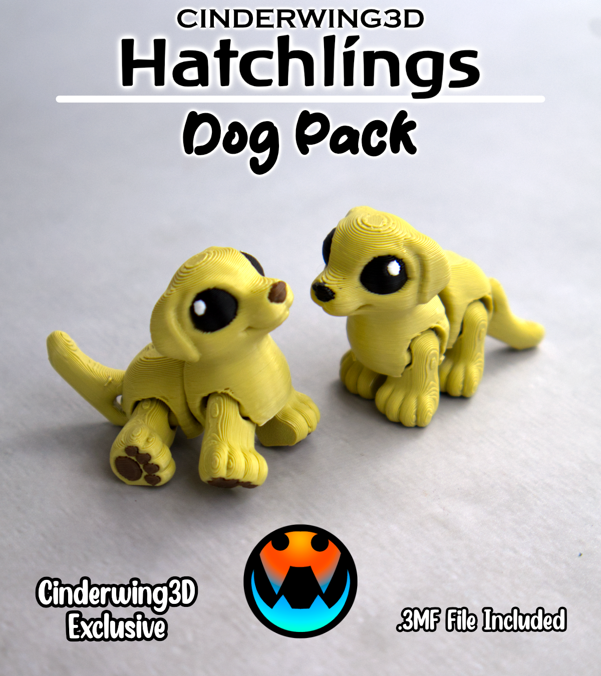 Labrador - Hatchling, 3D printed in Wentzville MO