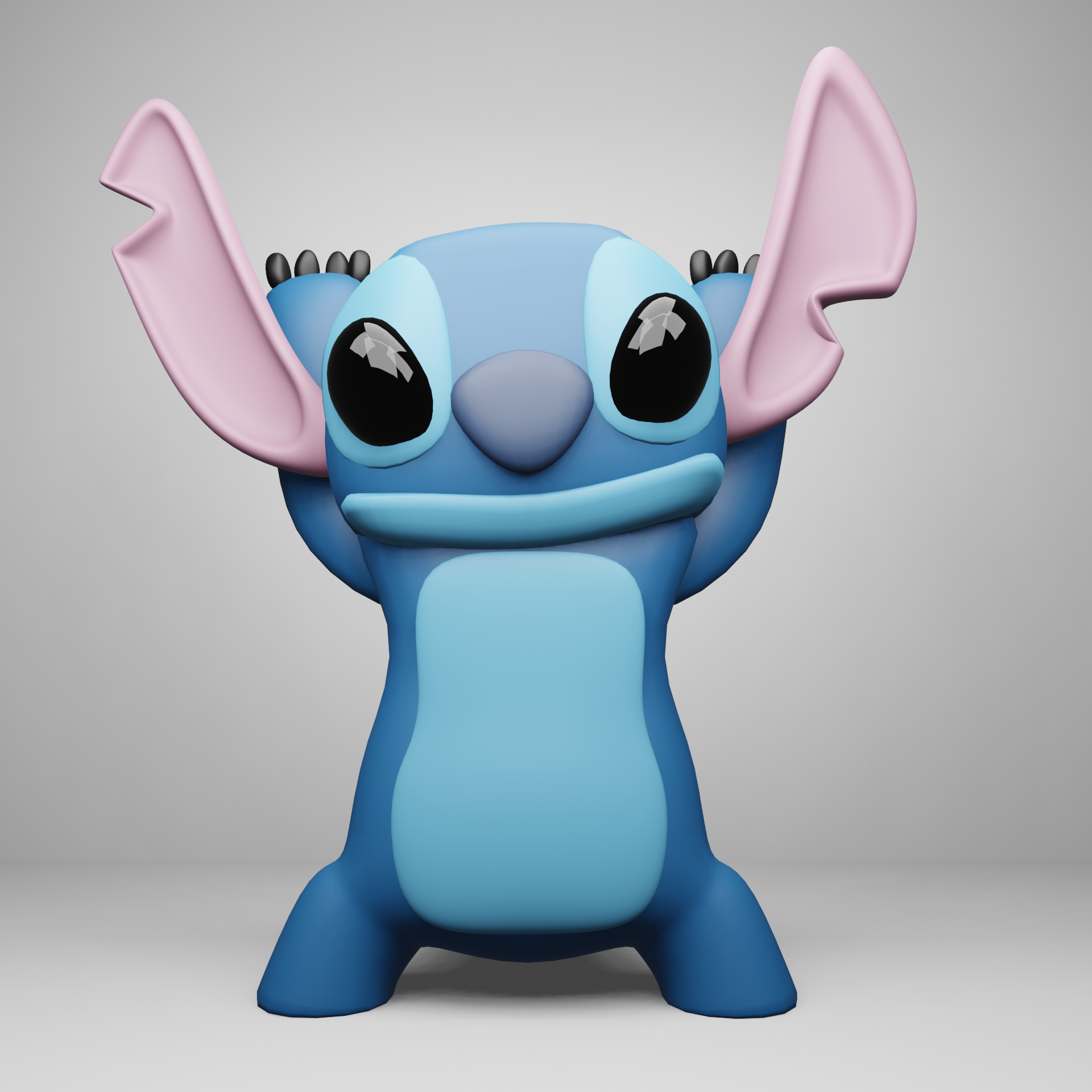 Stitch (3D model) :: Behance