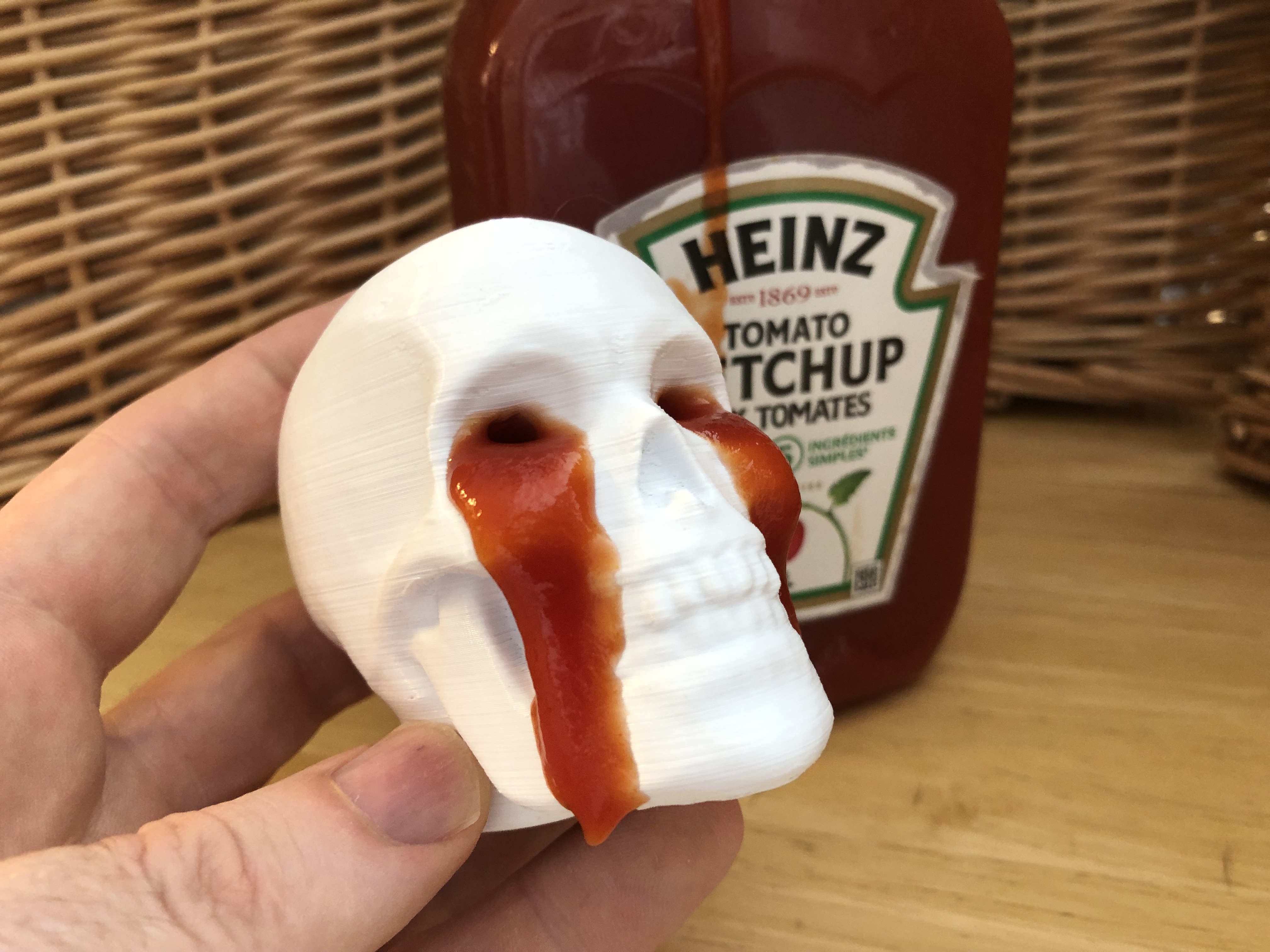 Upside Down Sauce Bottle Holder - Masterfood by SkullKill, Download free  STL model