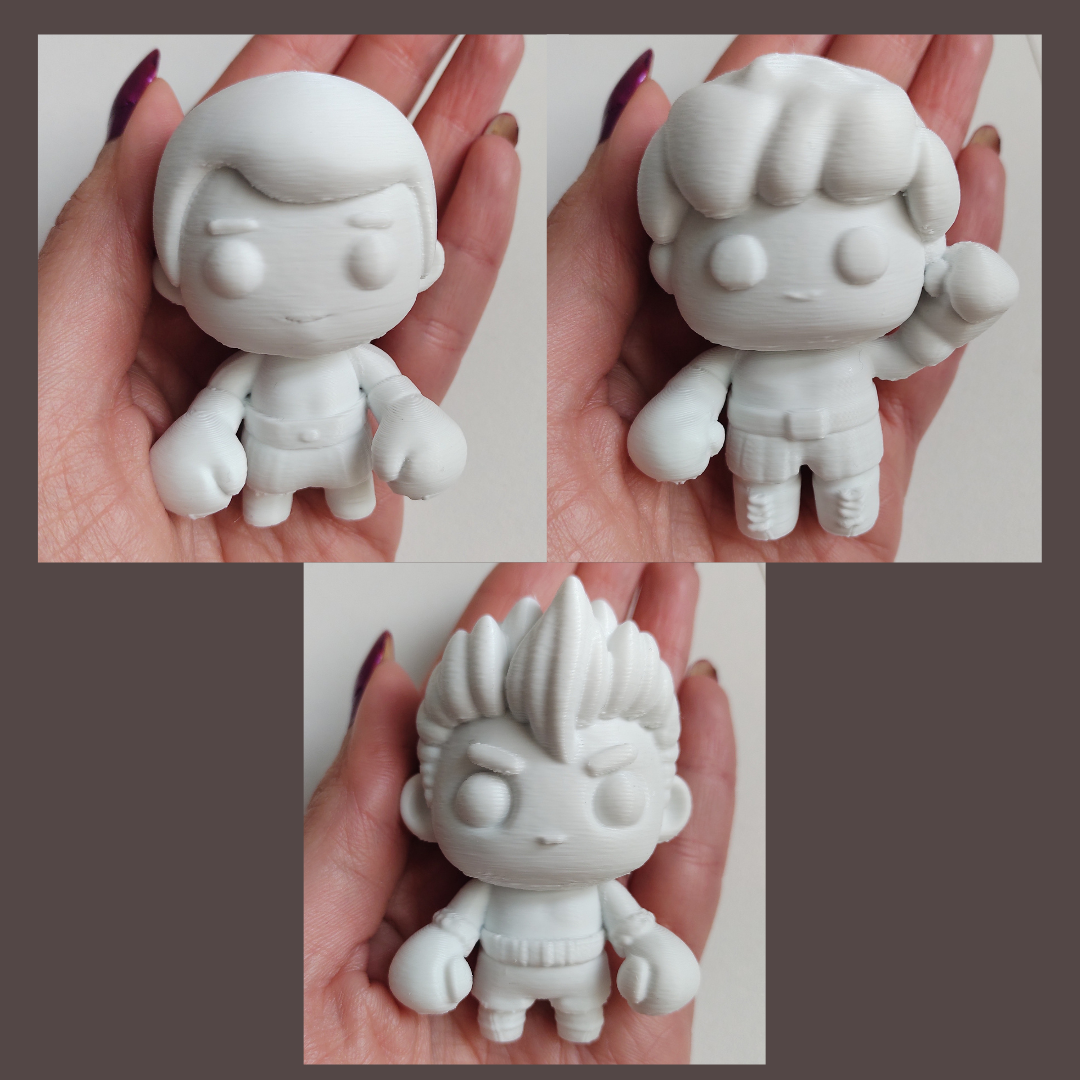 Z-Minis Rocky Balboa Collection 3D STL Model — view 6