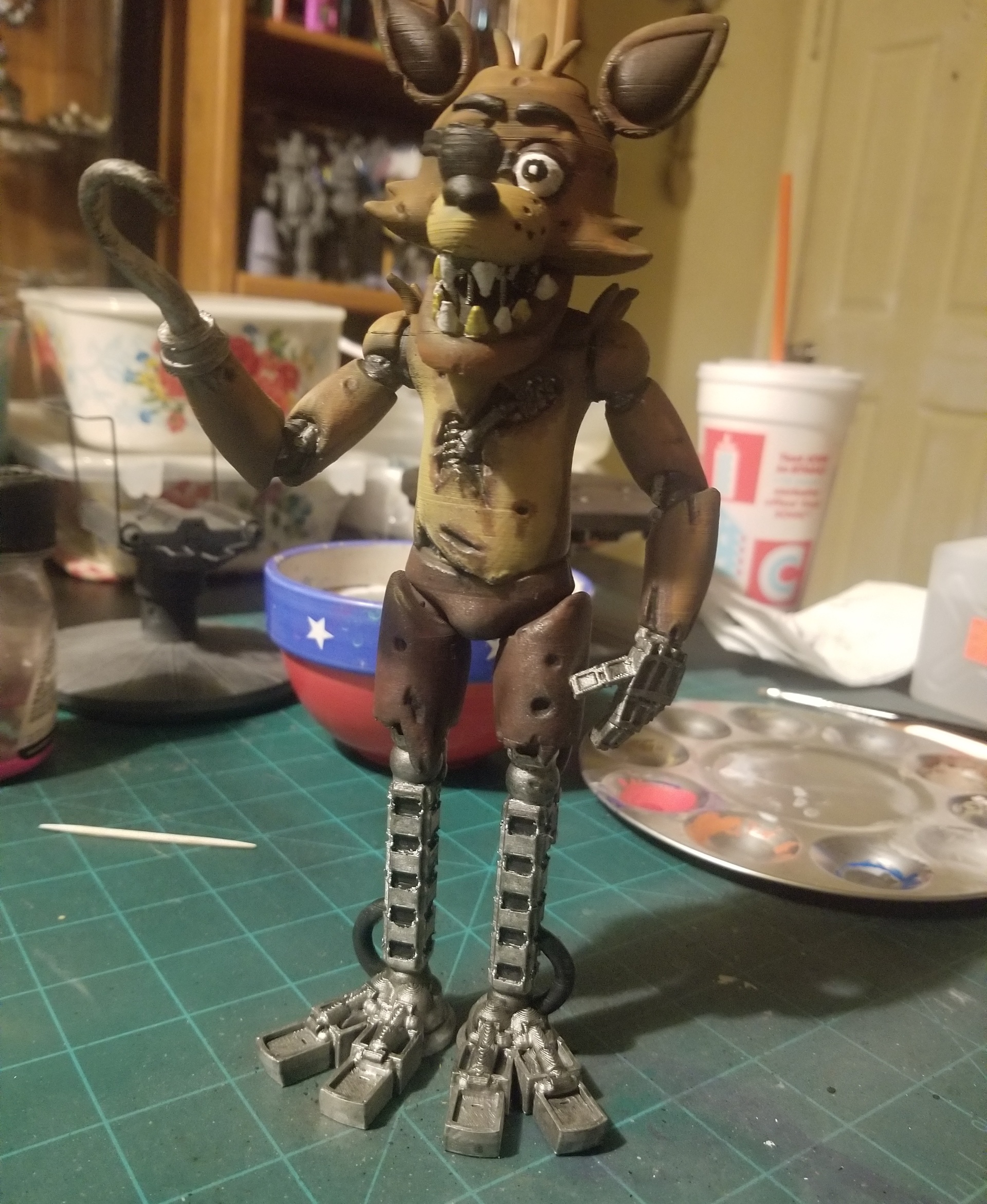 STL file Withered Foxy ( FIVE NIGHTS AT FREDDY'S / FNAF ) 🎮・3D