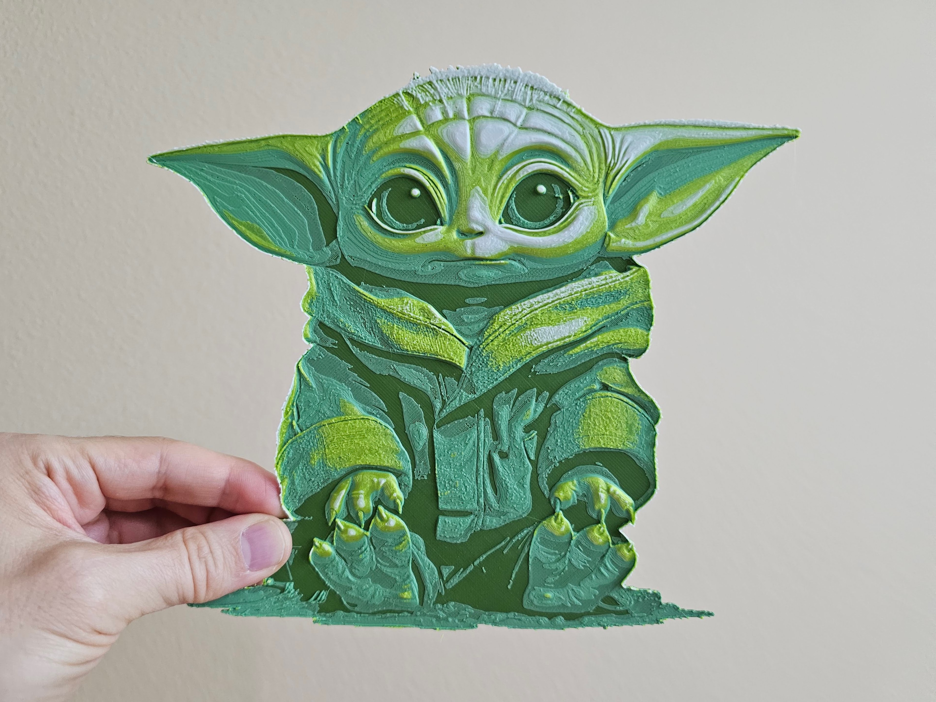 GROGU - Baby Yoda Using The Force - With Cup - PACK 3D model 3D printable