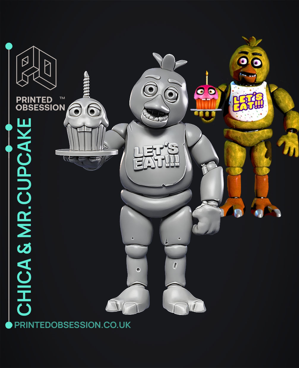 Chica 3D Models for Free - Download Free 3D ·