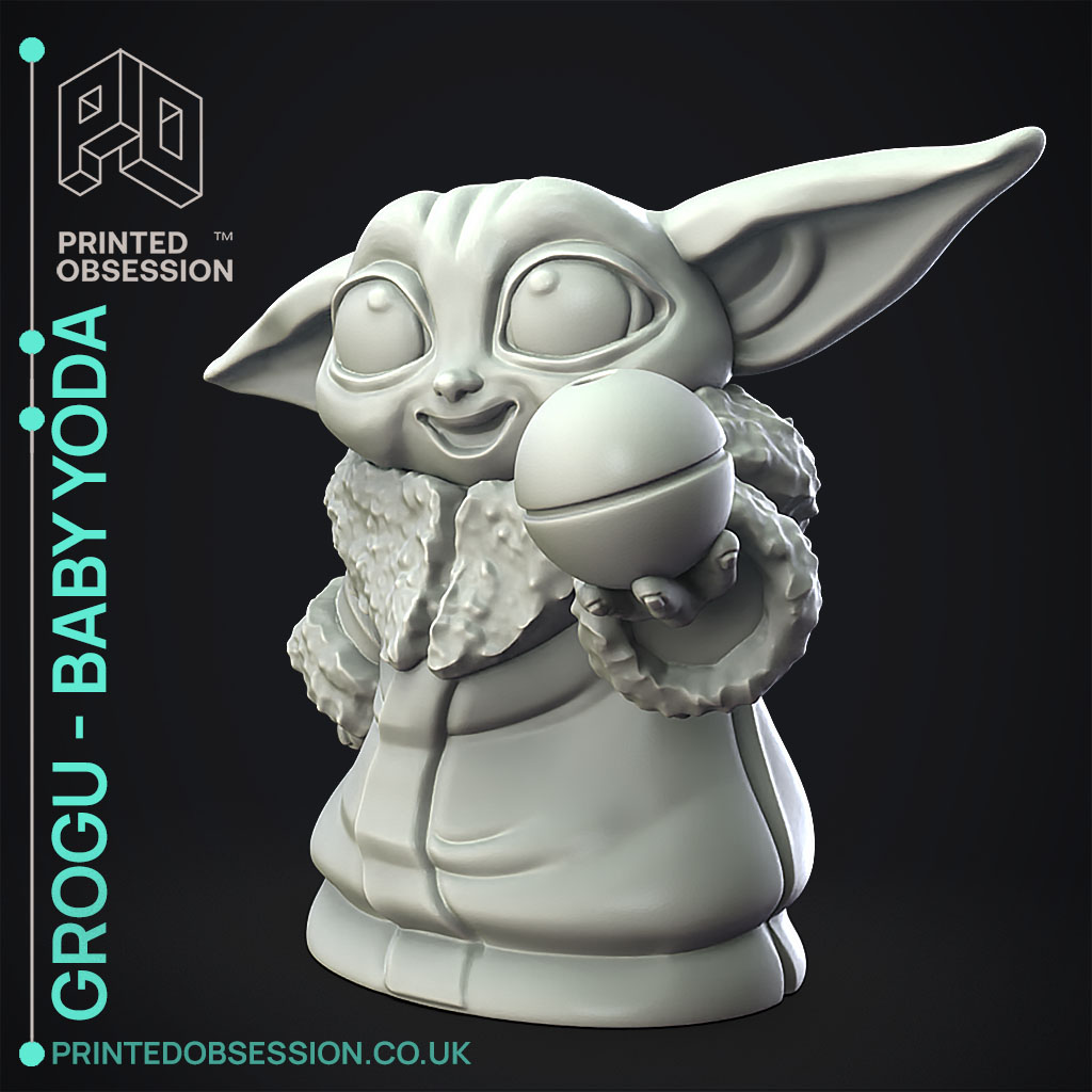 Baby Yoda - Fan Art - Download Free 3D model by jason.lp.davis