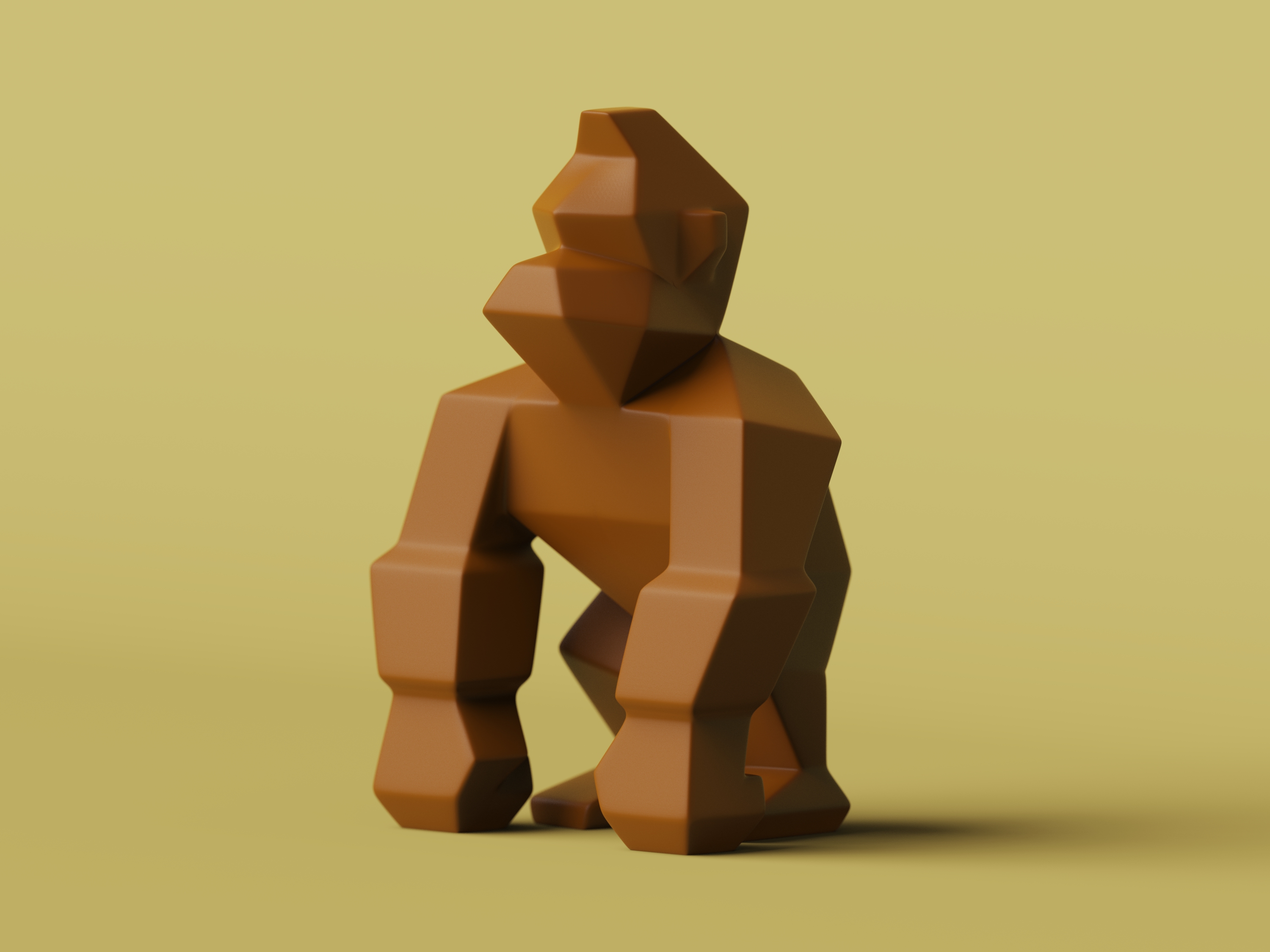 STL file Squirtle Low Poly 🐉・3D print object to download・Cults