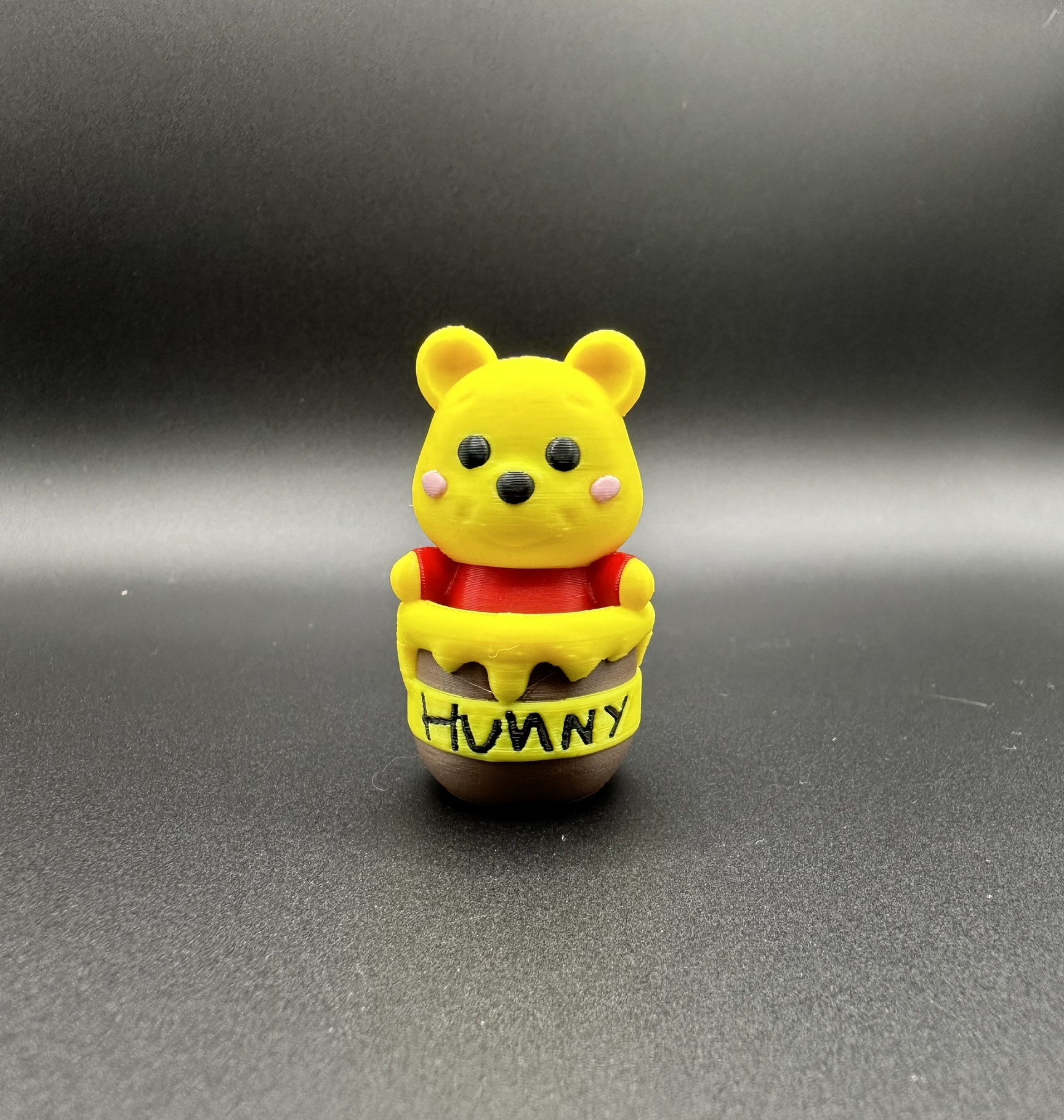 Winnie-the-Pooh 3D STL Model — view 2