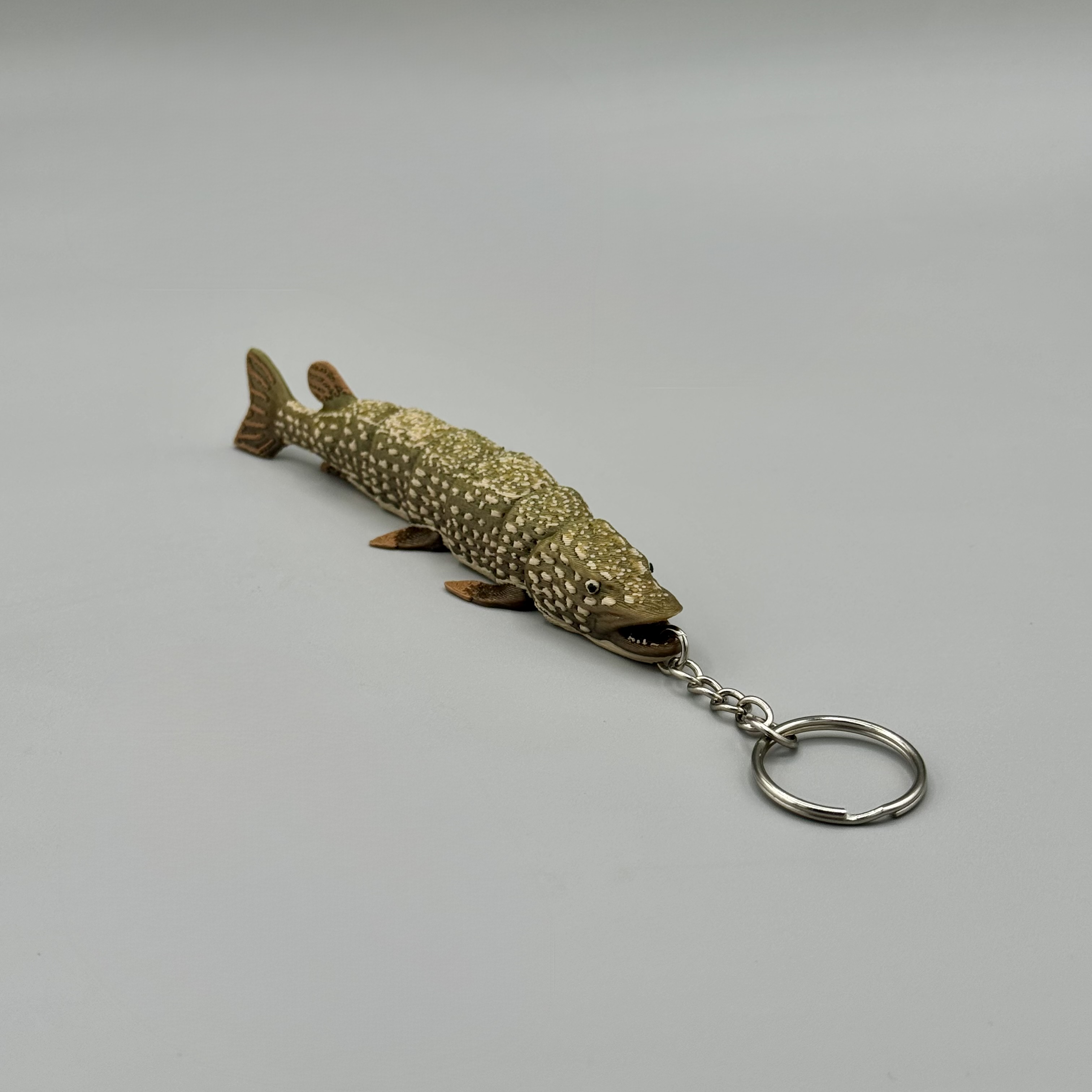 Flexy Large Mouth Bass Keychain- Articulating Large Mouth Bass