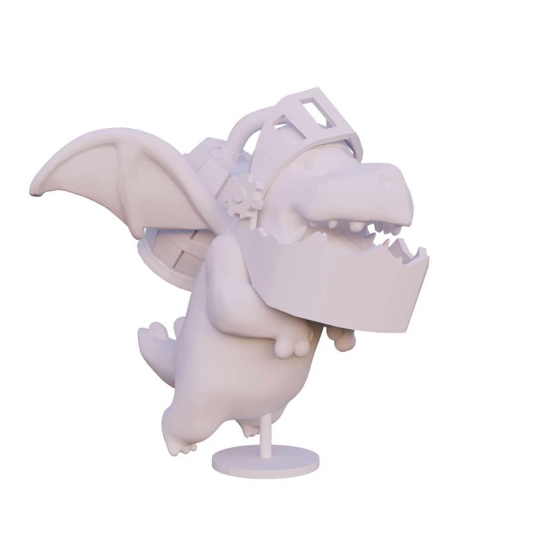 Heheheha Clash Royale King Emote - 3D model by Chrismaster on Thangs