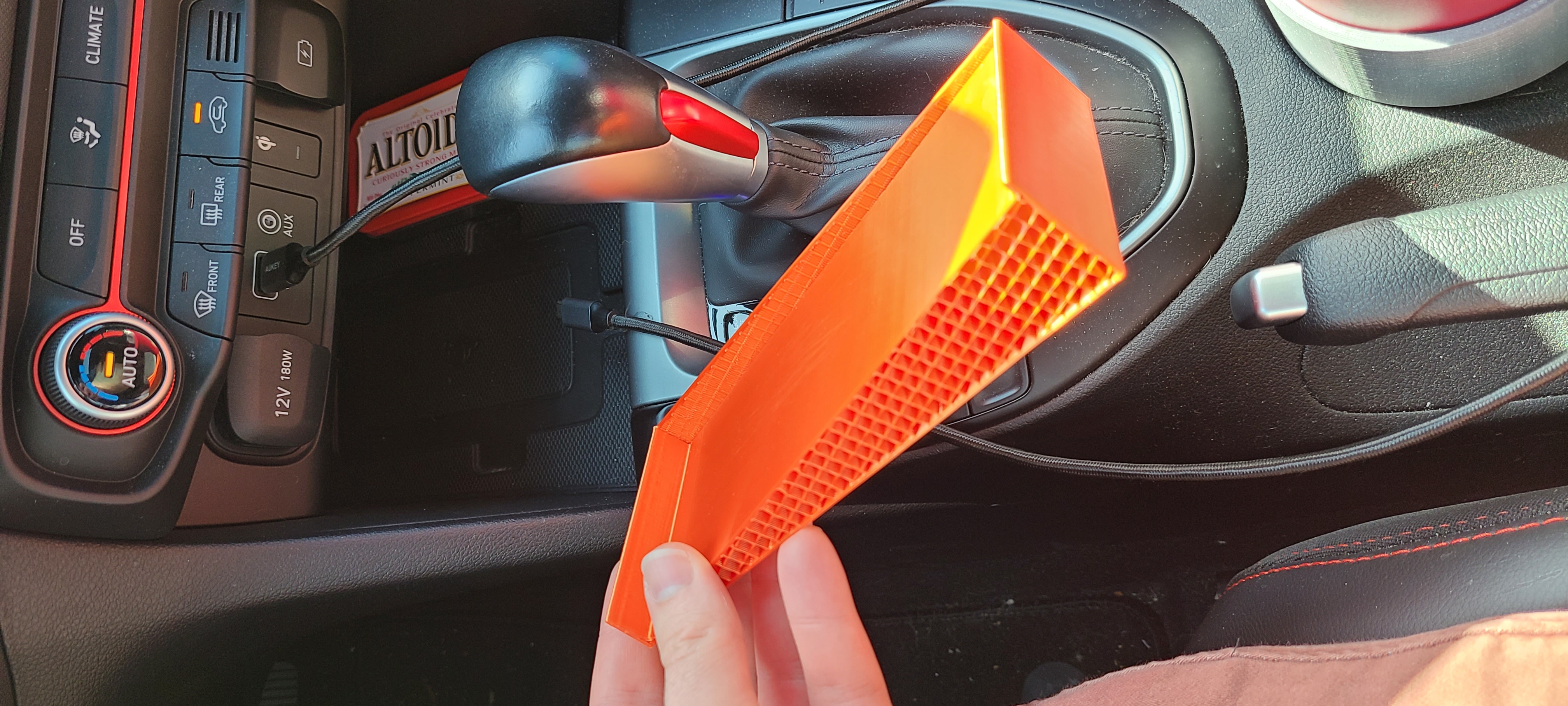 Cup Holder Adapter for H2 Hydrology 22 oz Water Bottle in 2015 Hyundai  Sonata - 3D model by sj3Dprints on Thangs