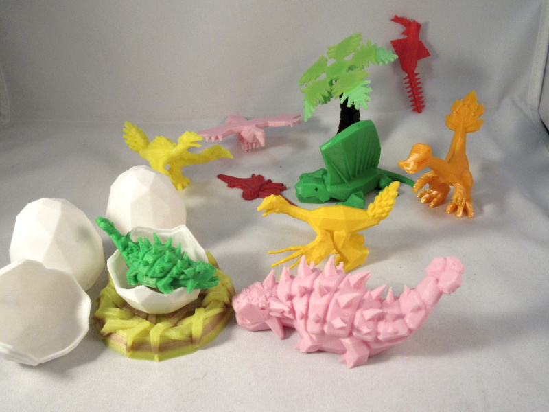 Dinosaur Bundle 2 - Dino Models for 3D-Printing | 3D Print Model