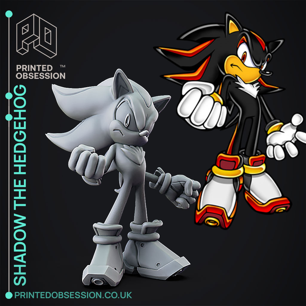 Shadow The Hedgehog - Sonic Adventure 2 - Fan Art - 3D model by