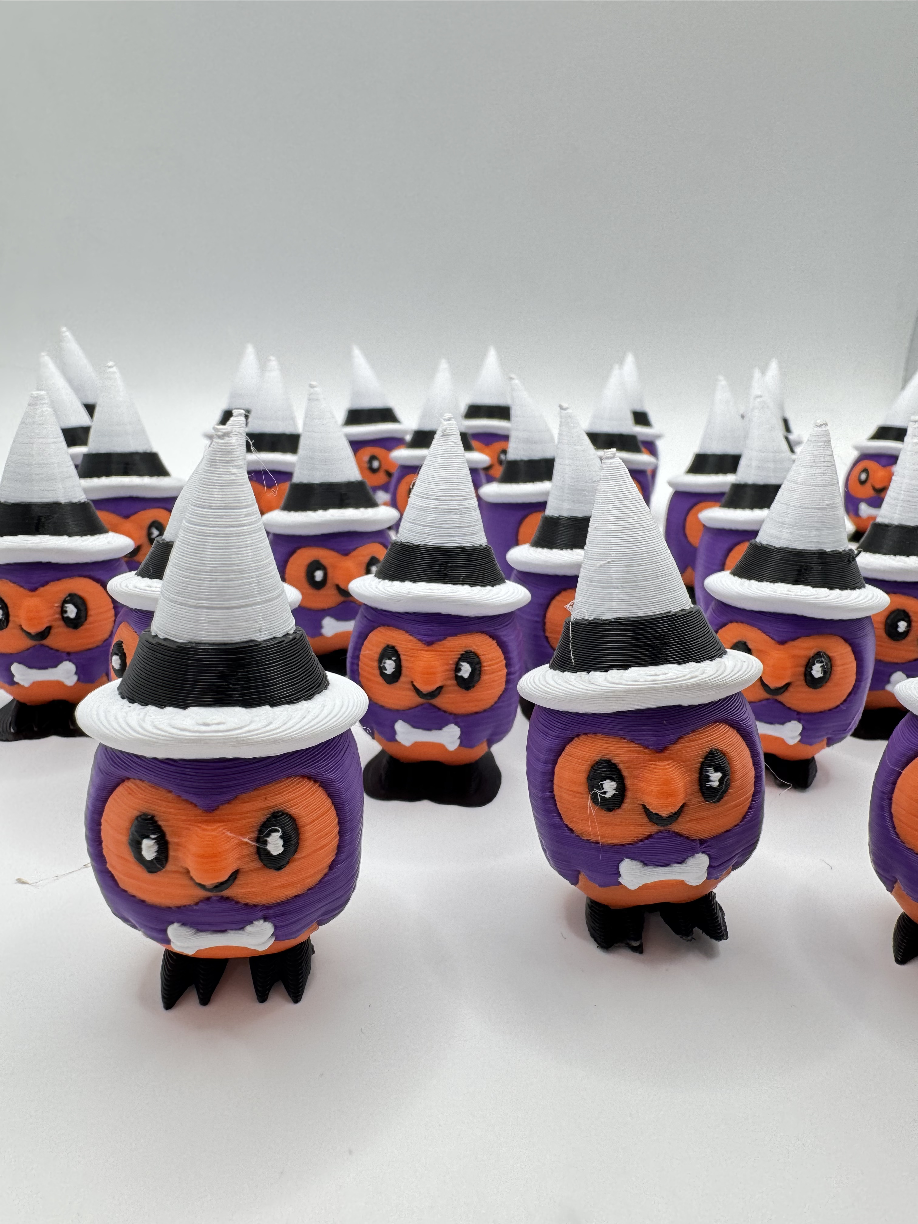 Mage Rowlet (Nosupport, 3mf included) 3D STL Model — view 2