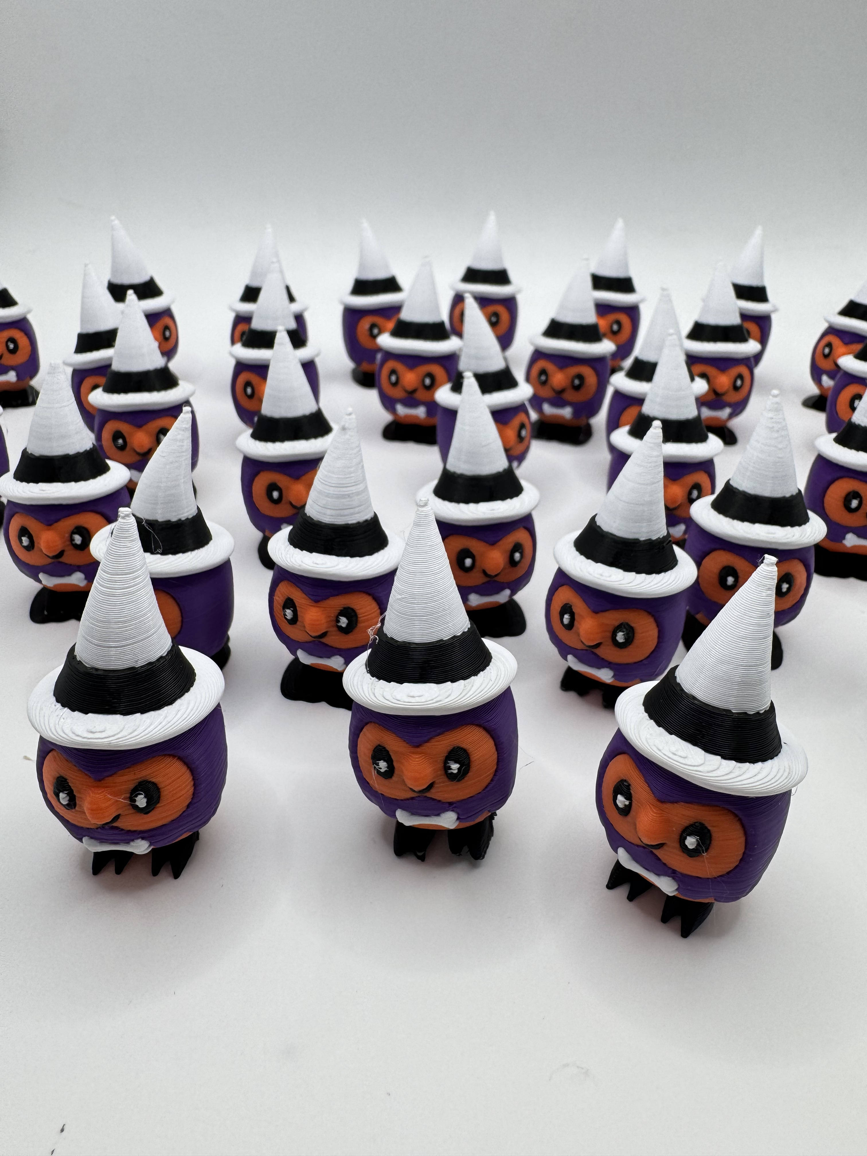 Mage Rowlet (Nosupport, 3mf included) 3D STL Model — view 3