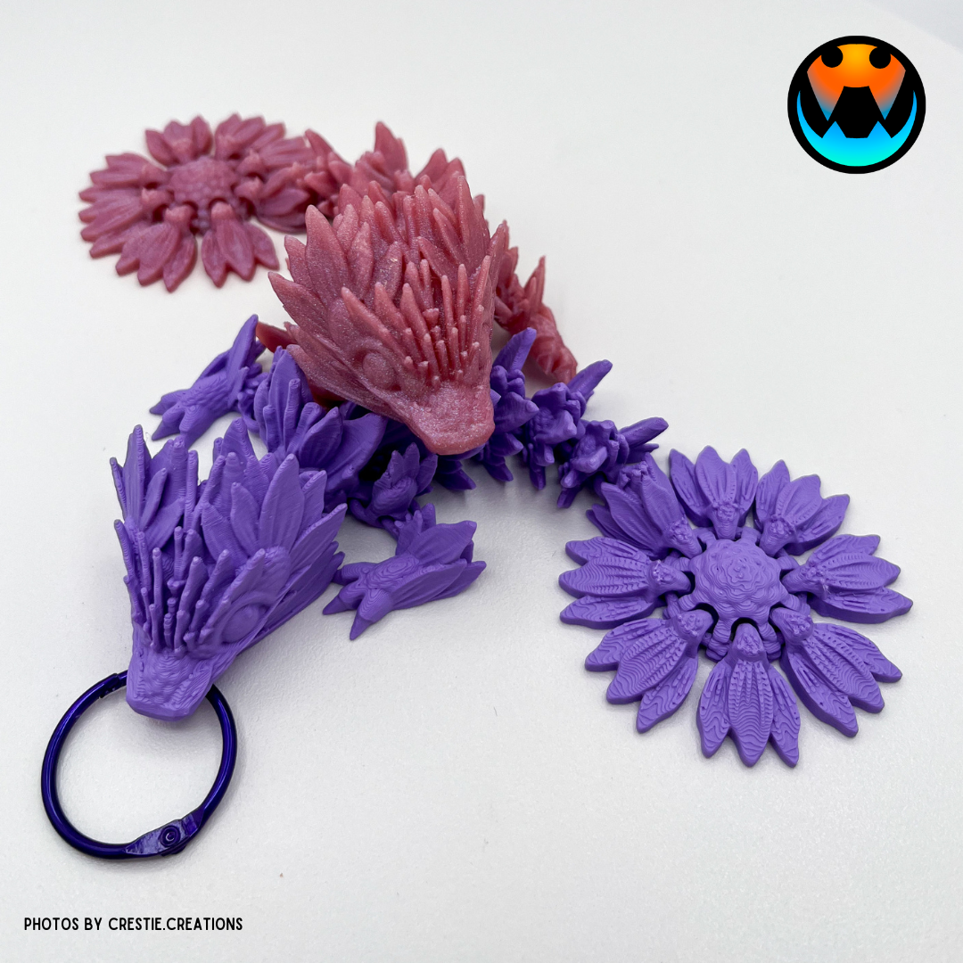 Sunflower Tadling, 3D printed in Wentzville MO