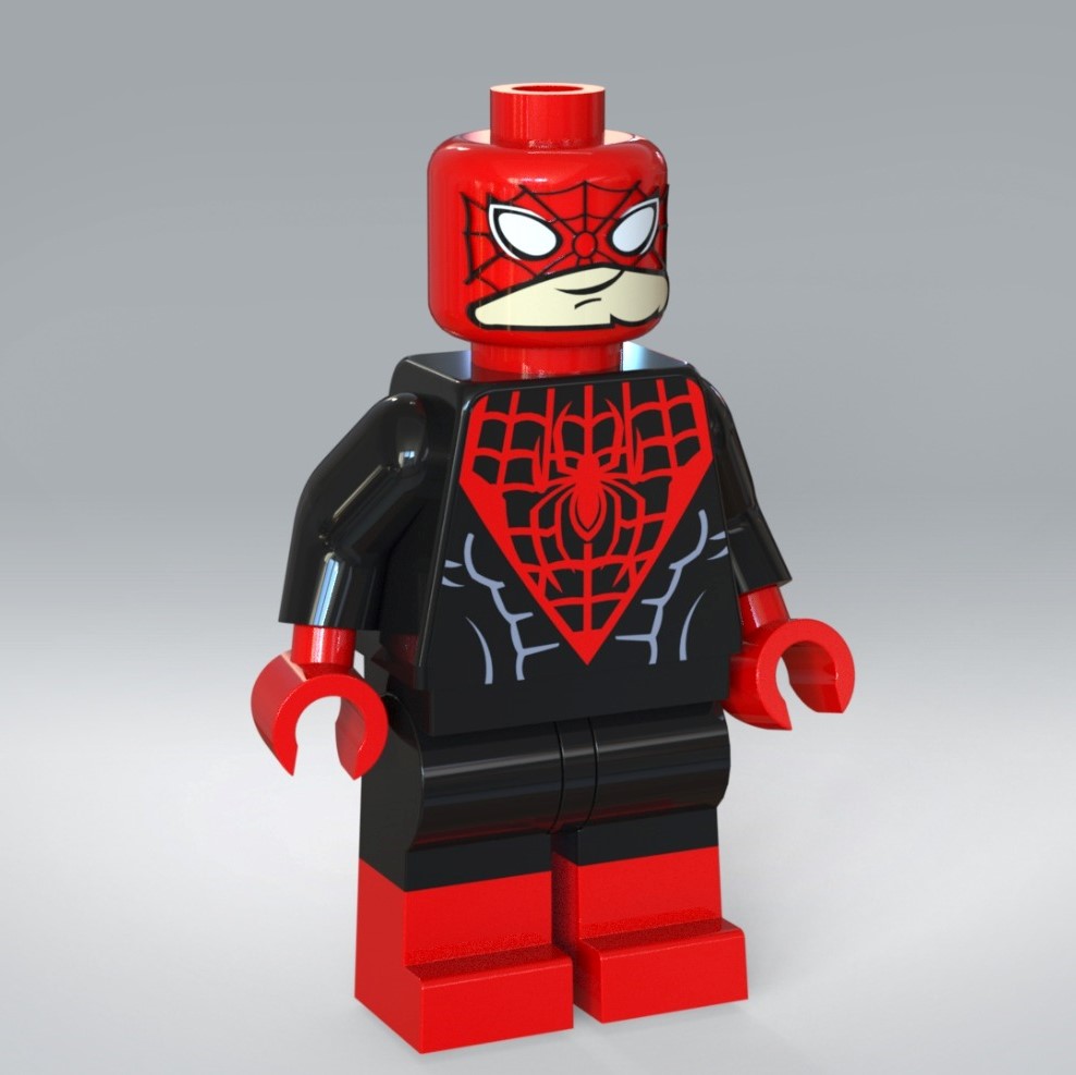 Lego Spiderman - 3D model by Bernmar (@bernmaribuna30) [fd8be27]