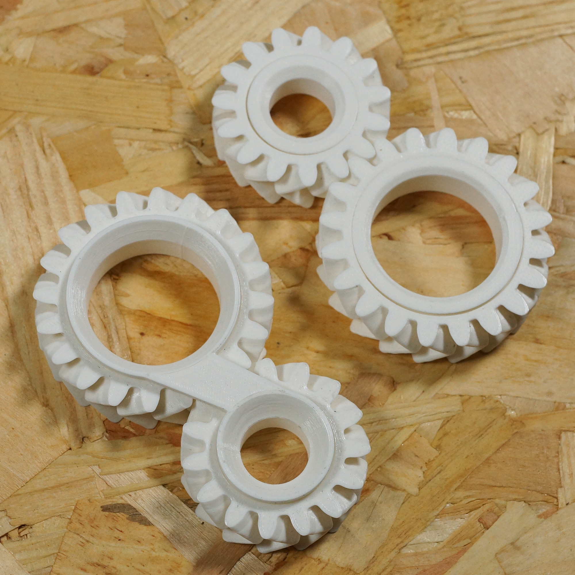Fidget Herringbone Gears - 3D model by Keep Making on Thangs