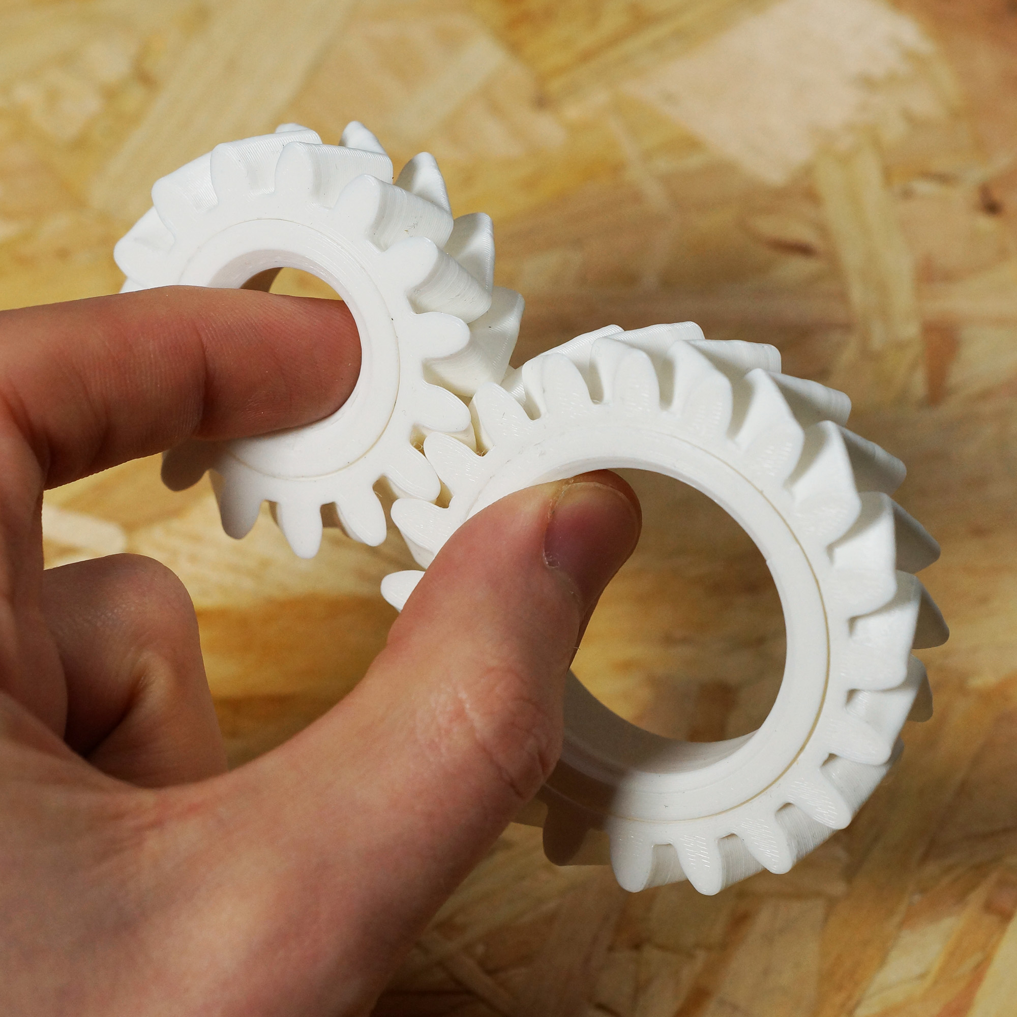 Fidget Herringbone Gears - 3D model by MakerTales on Thangs