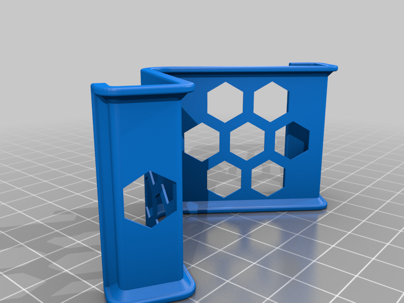 Hex Hole End of the Roll Phone Stand - 3D model by ifoulds on Thangs
